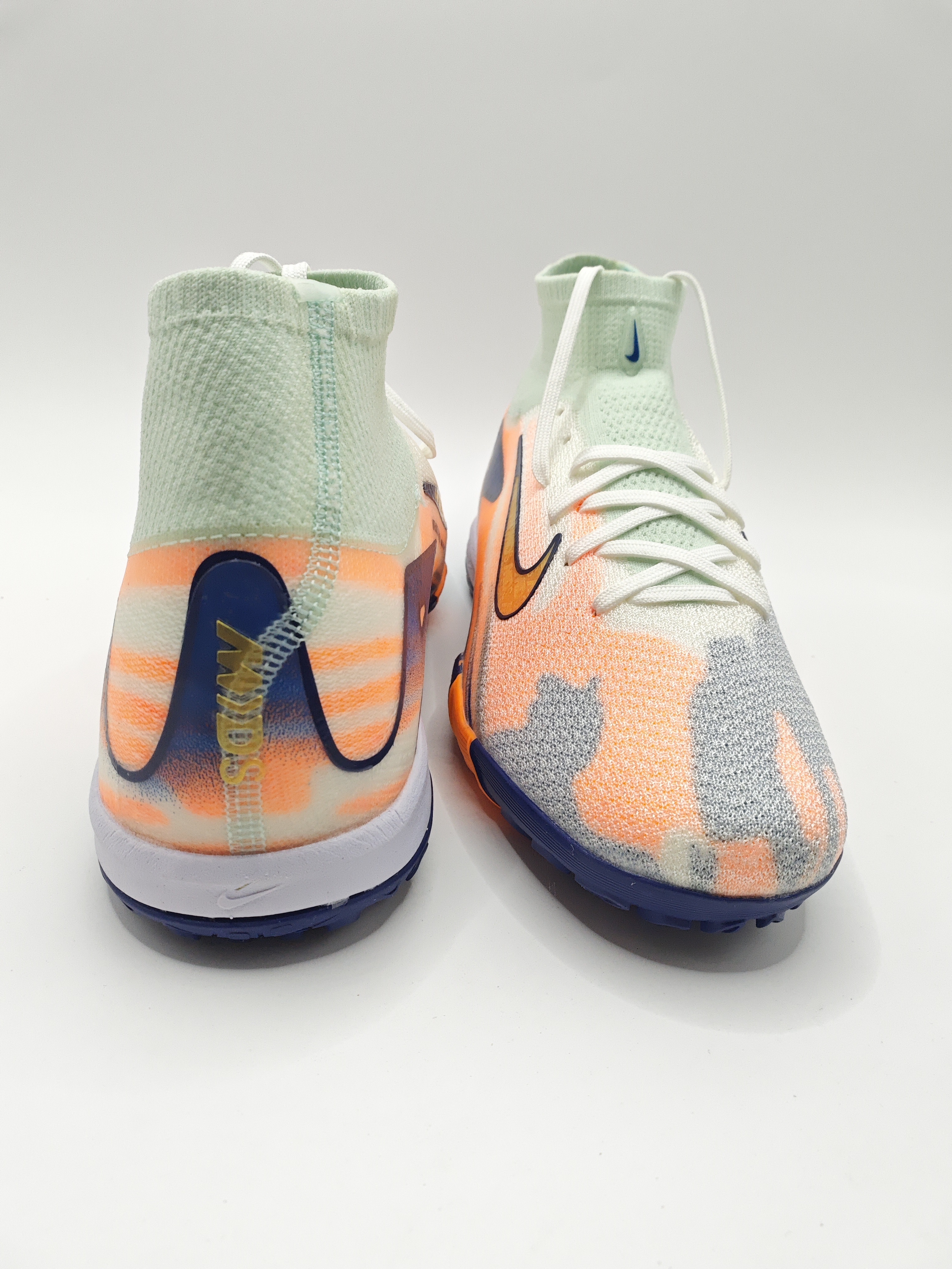 Nike Mercurial 16 High-Top Built-in Full Air Cushion Waterproof Knit Turf Studs MD Outsole Soccer Cleats