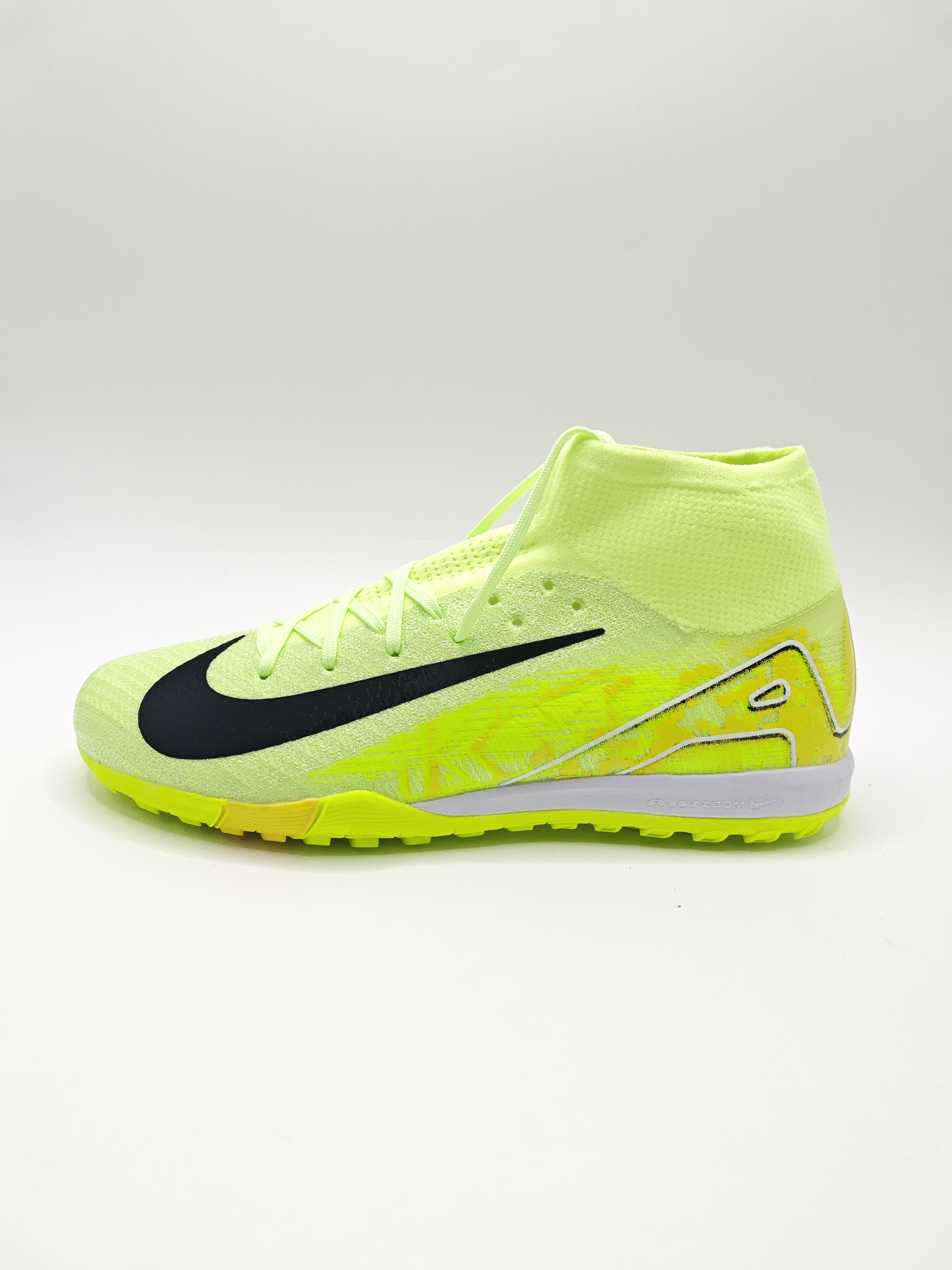 Nike Mercurial 16 High-Top Built-in Full Air Cushion Waterproof Knit Turf Studs MD Outsole Soccer Cleats