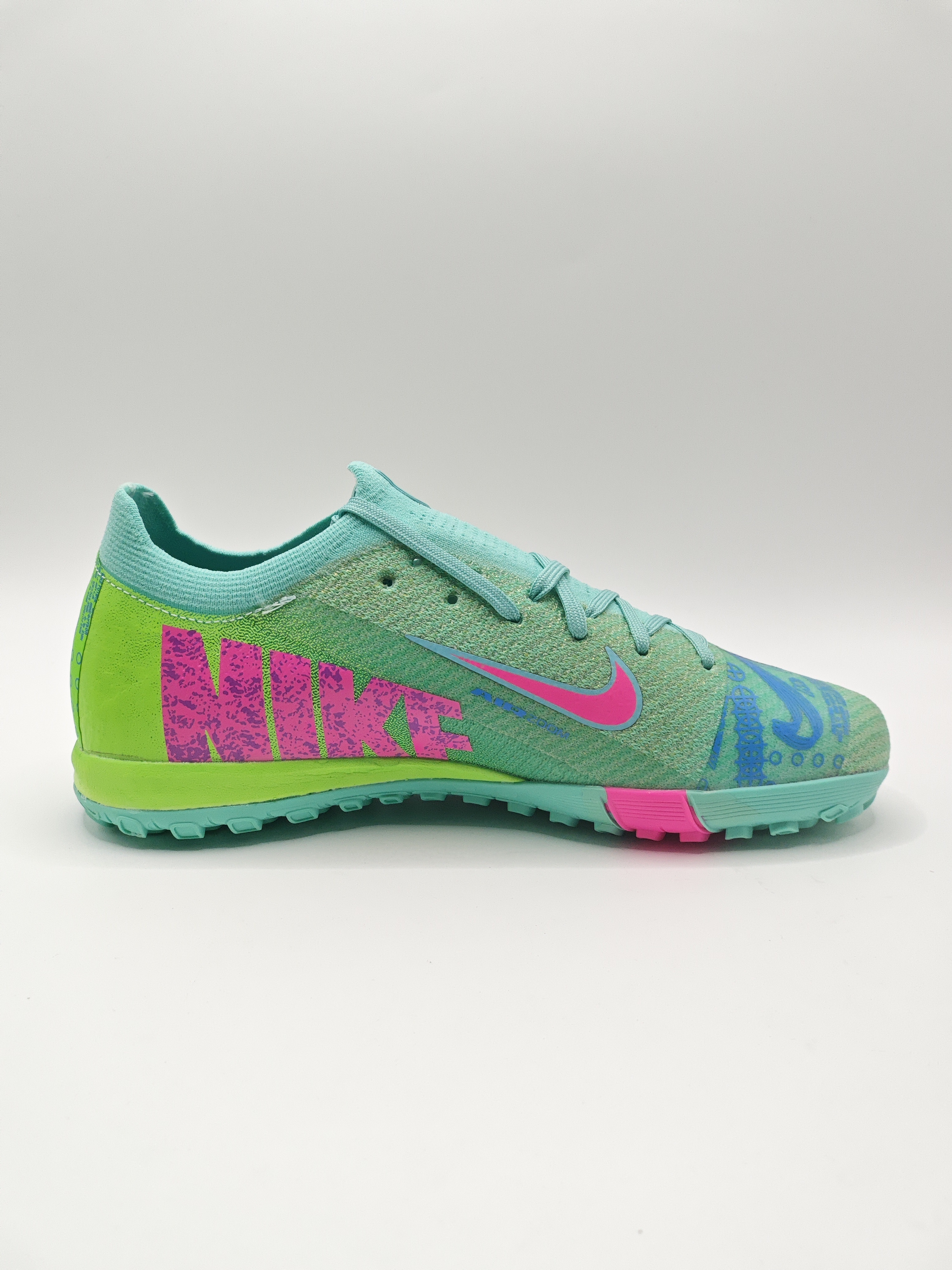 Nike Mercurial 16 Low-Top Built-in Full Air Cushion Waterproof Knit Turf Studs MD Outsole Soccer Cleats