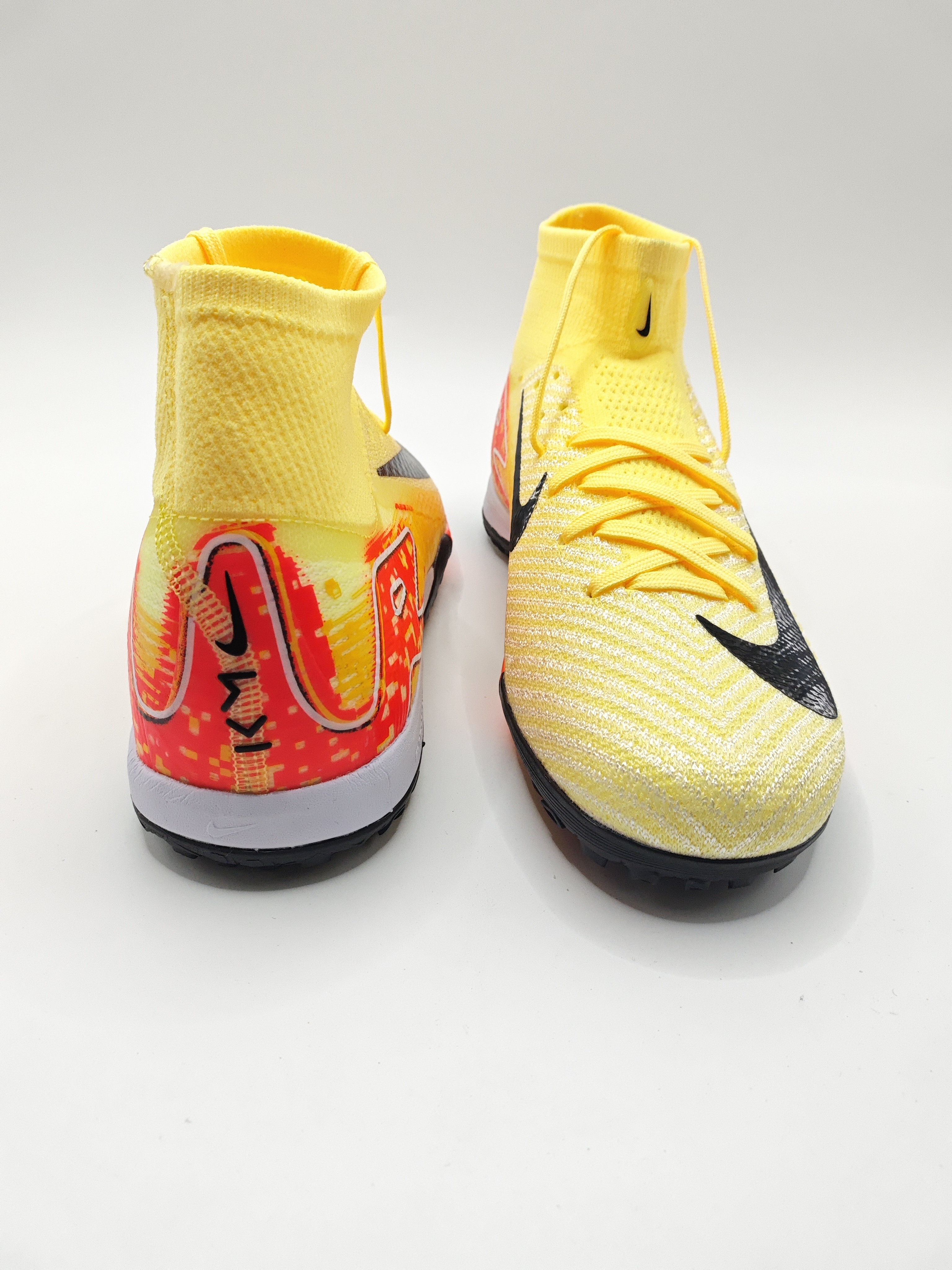 Nike Mercurial 16 High-Top Built-in Full Air Cushion Waterproof Knit Turf Studs MD Outsole Soccer Cleats