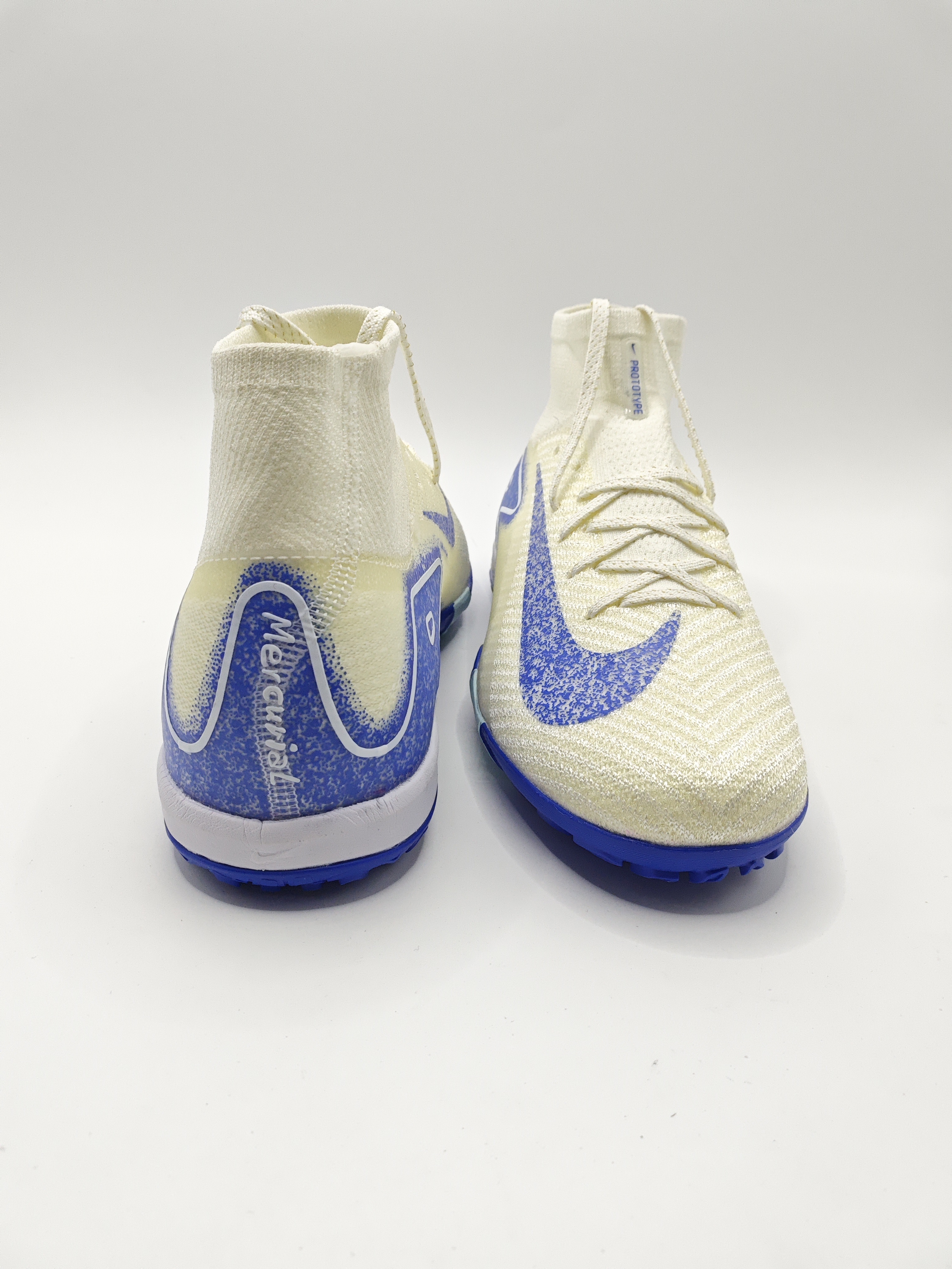 Nike Mercurial 16 High-Top Built-in Full Air Cushion Waterproof Knit Turf Studs MD Outsole Soccer Cleats