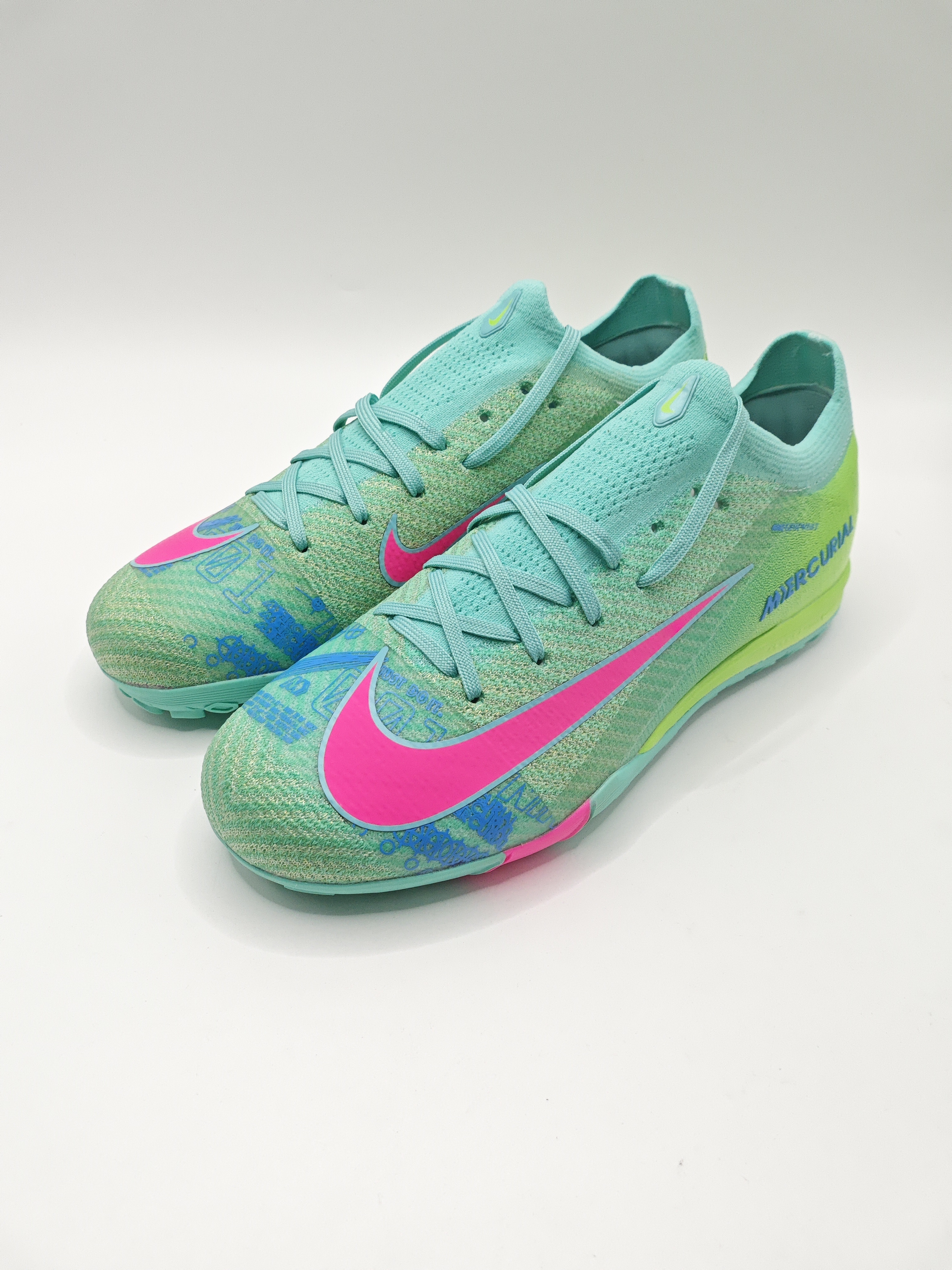 Nike Mercurial 16 Low-Top Built-in Full Air Cushion Waterproof Knit Turf Studs MD Outsole Soccer Cleats