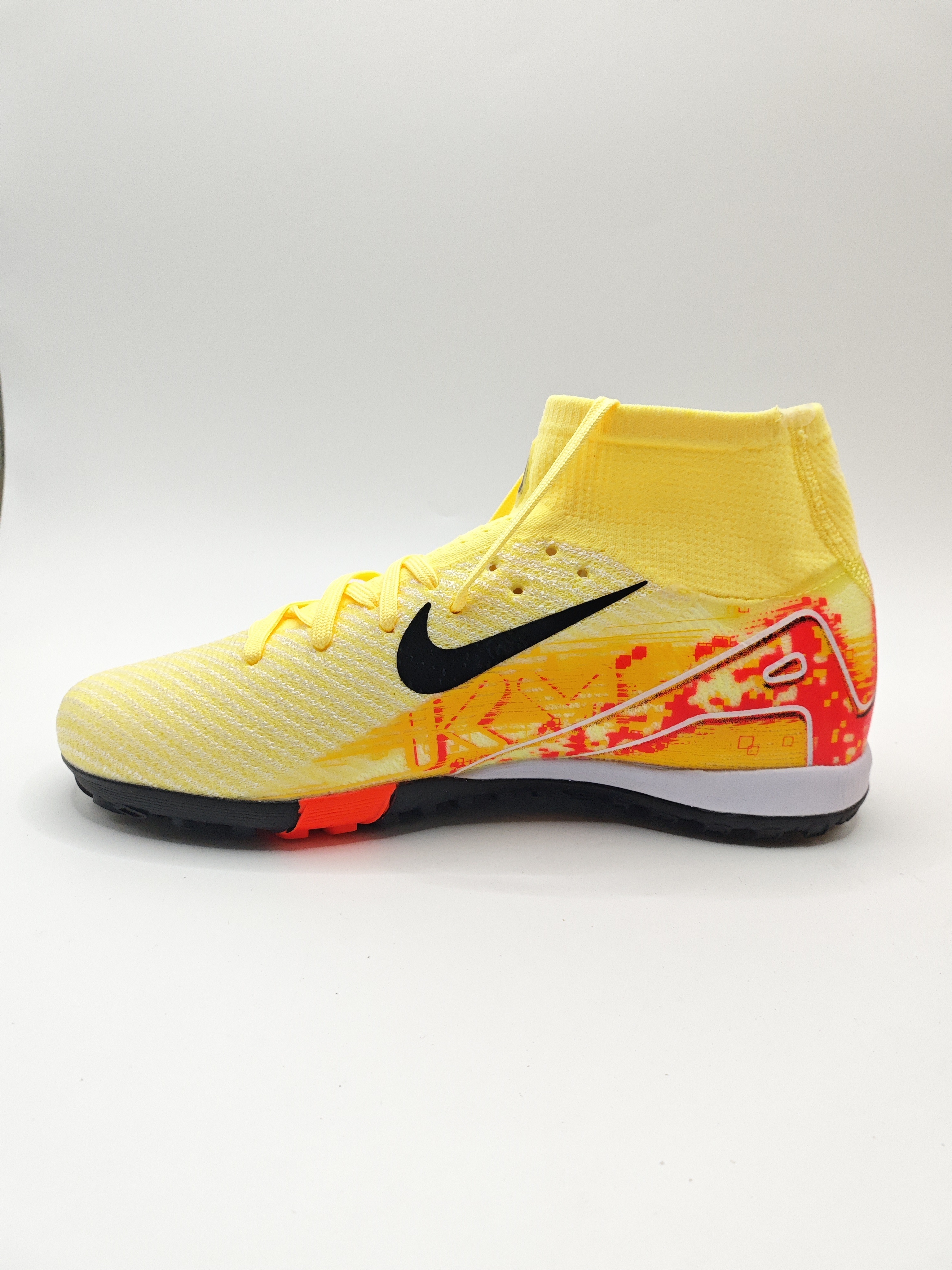 Nike Mercurial 16 High-Top Built-in Full Air Cushion Waterproof Knit Turf Studs MD Outsole Soccer Cleats