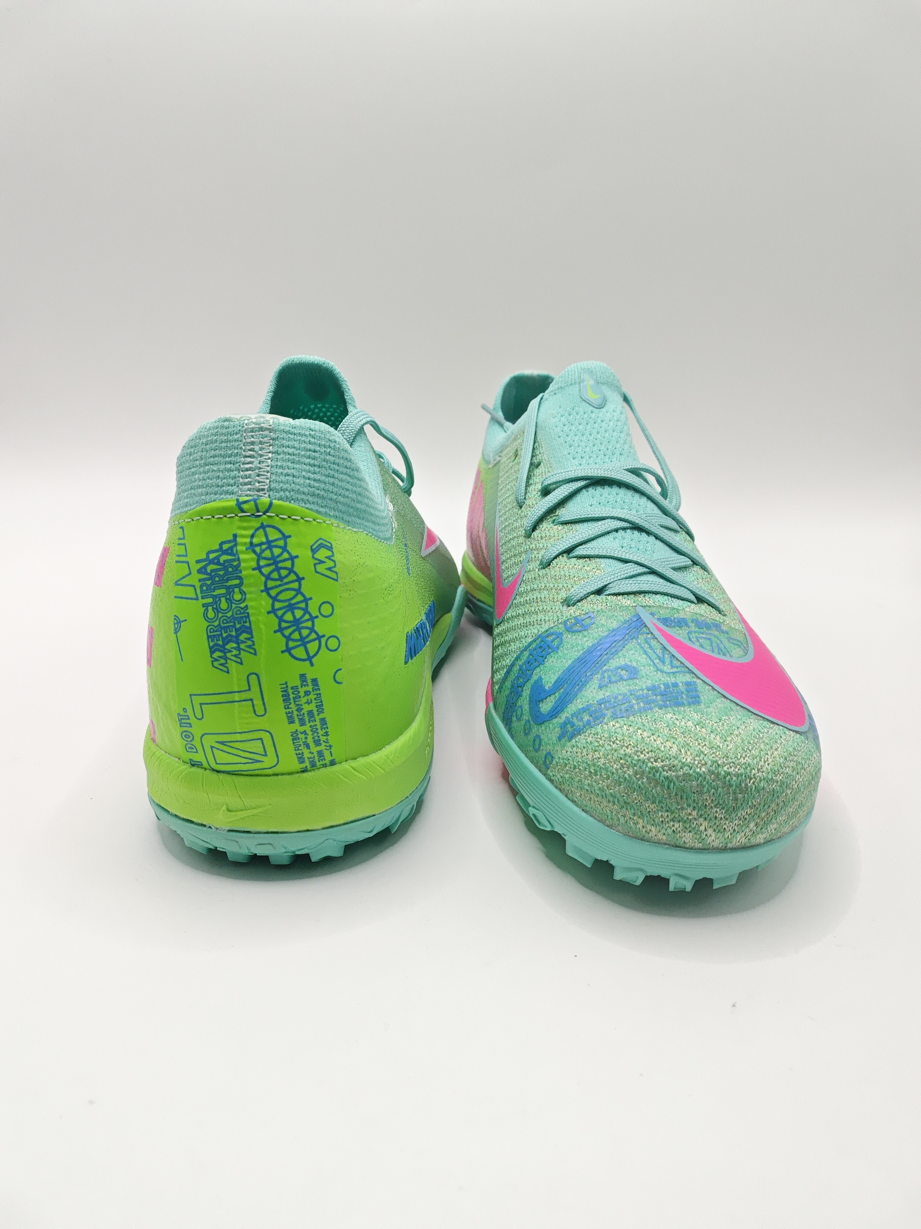 Nike Mercurial 16 Low-Top Built-in Full Air Cushion Waterproof Knit Turf Studs MD Outsole Soccer Cleats