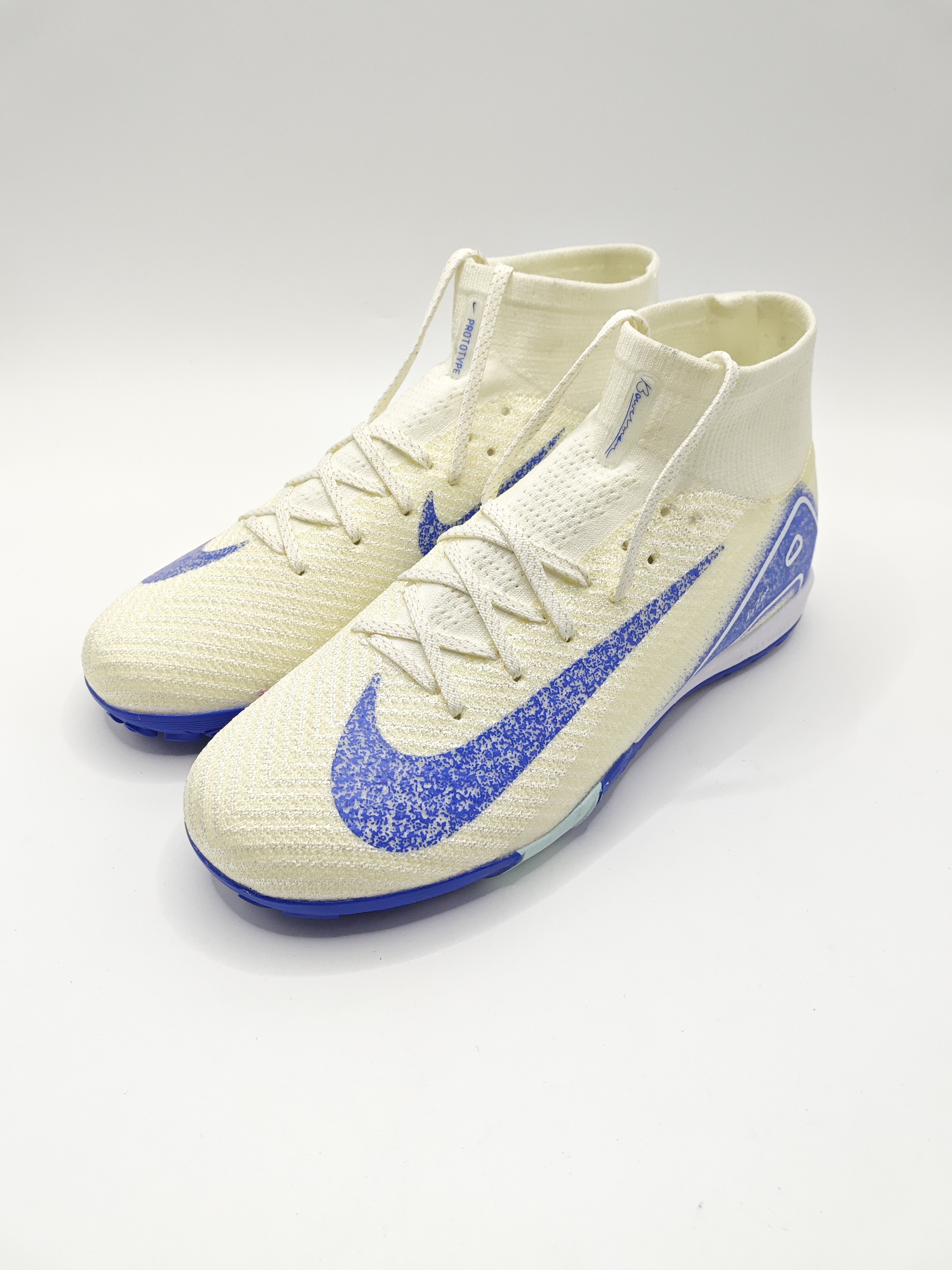 Nike Mercurial 16 High-Top Built-in Full Air Cushion Waterproof Knit Turf Studs MD Outsole Soccer Cleats