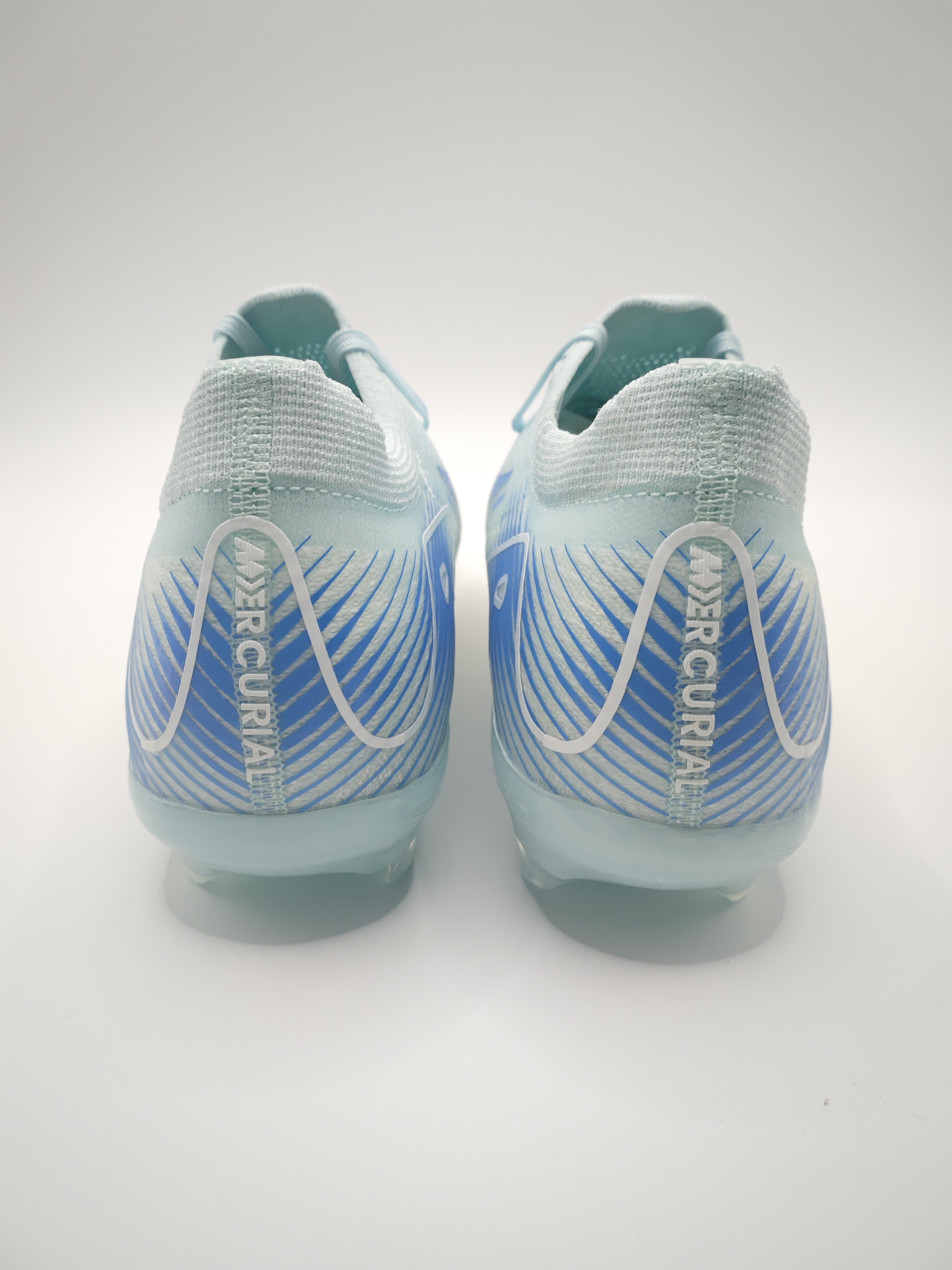 Nike Mercurial 16 FG Soccer Cleats with Built-in Bonded Pack: Full Air Cushion for All-Match Comfort, Waterproof Knit for Wet Fields