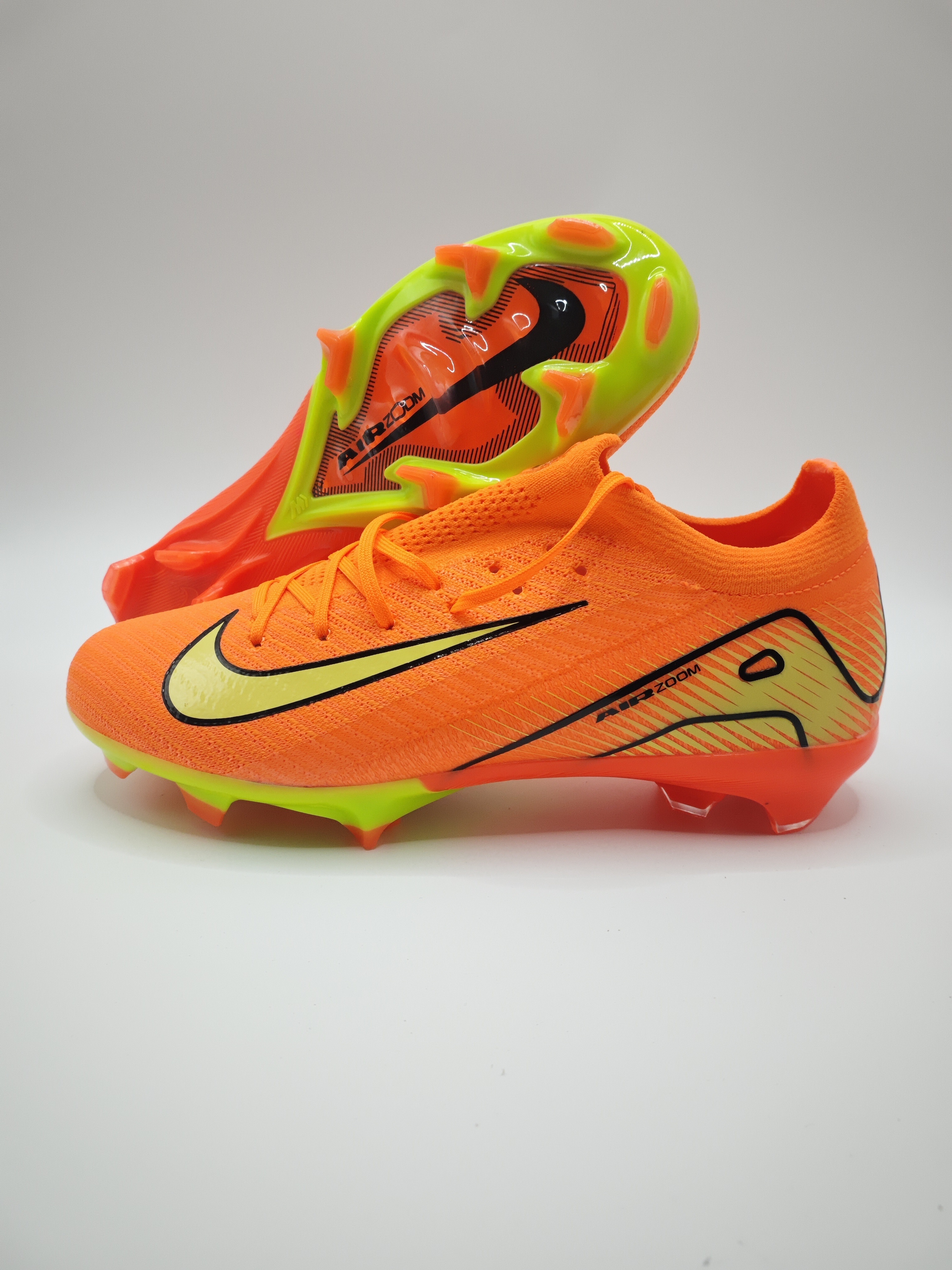 Nike Mercurial 16 with Built-in Bonded Pack: Full Air Cushion, Waterproof Knit FG Soccer Cleats