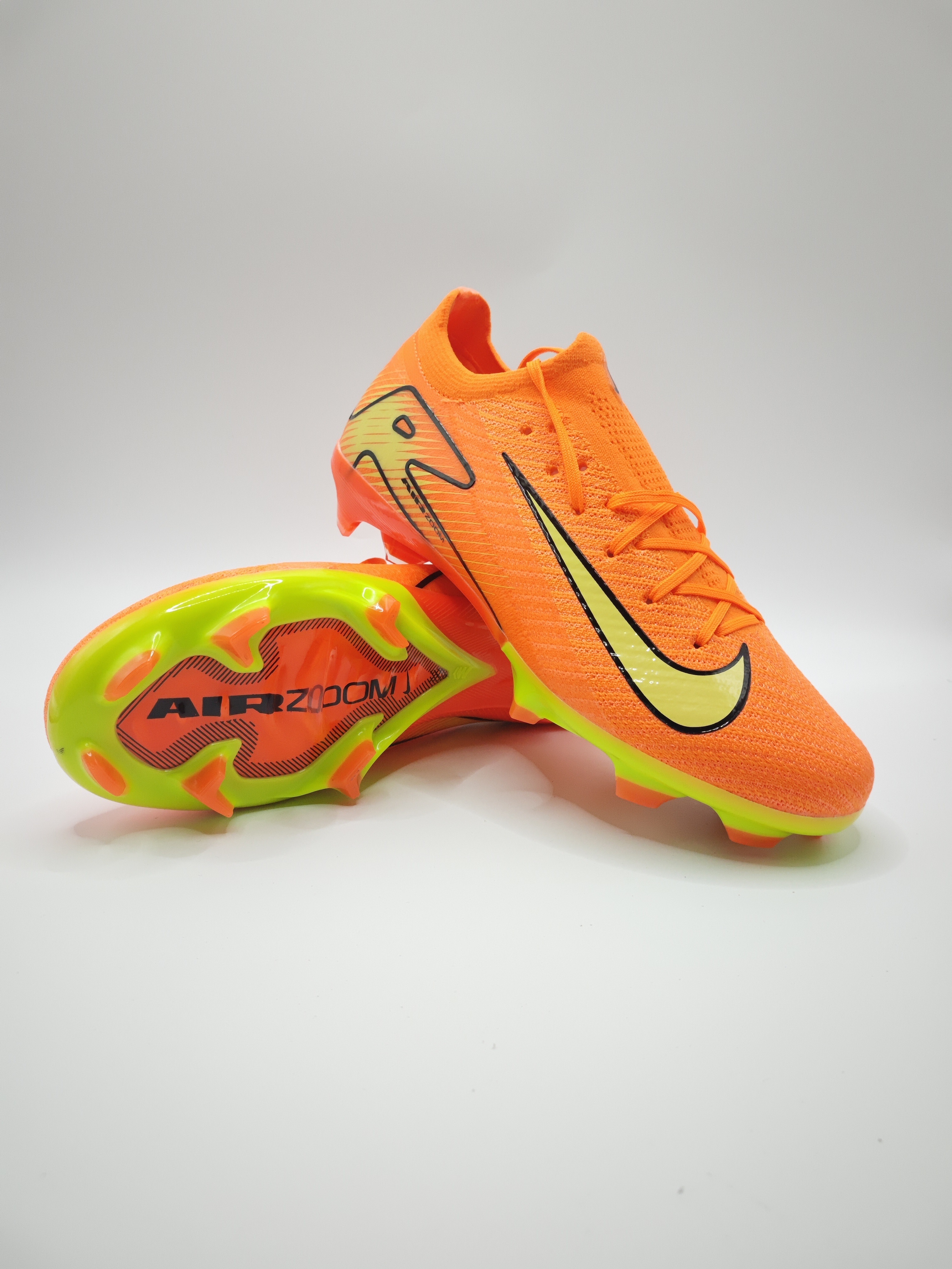 Nike Mercurial 16 with Built-in Bonded Pack: Full Air Cushion, Waterproof Knit FG Soccer Cleats