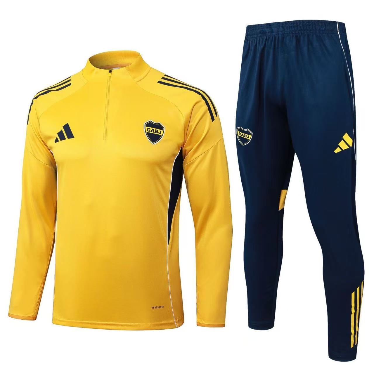 Boca Juniors Training Suit 2025/26 Long Sleeve Top and Pants