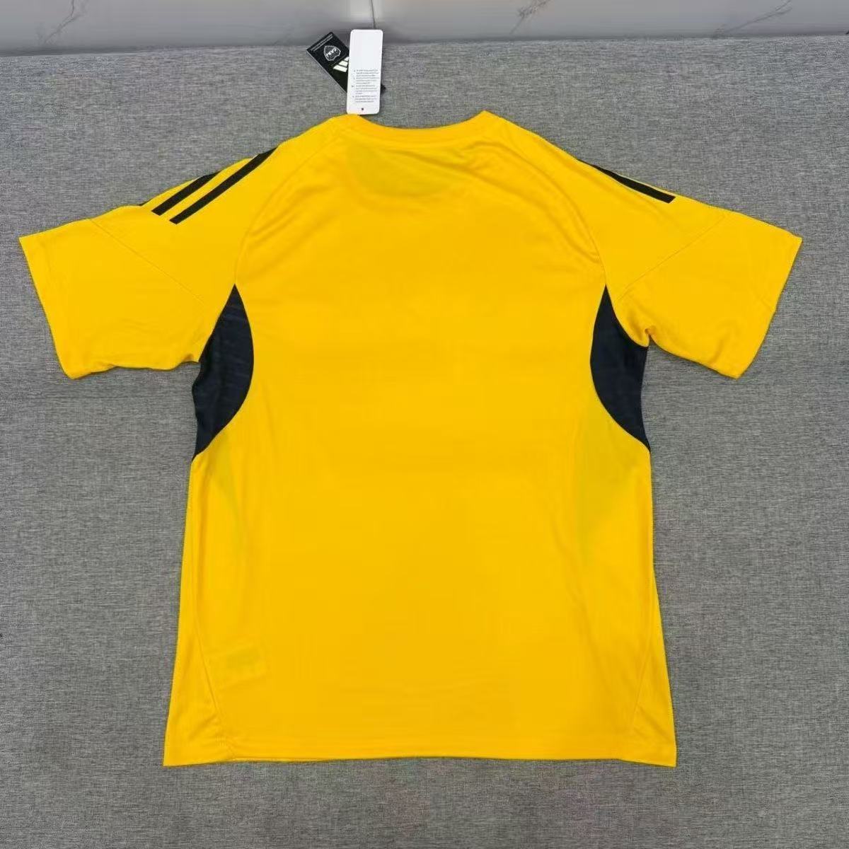 Boca Juniors 2025/26 Training Jersey Yellow - Fan Version AEROREADY