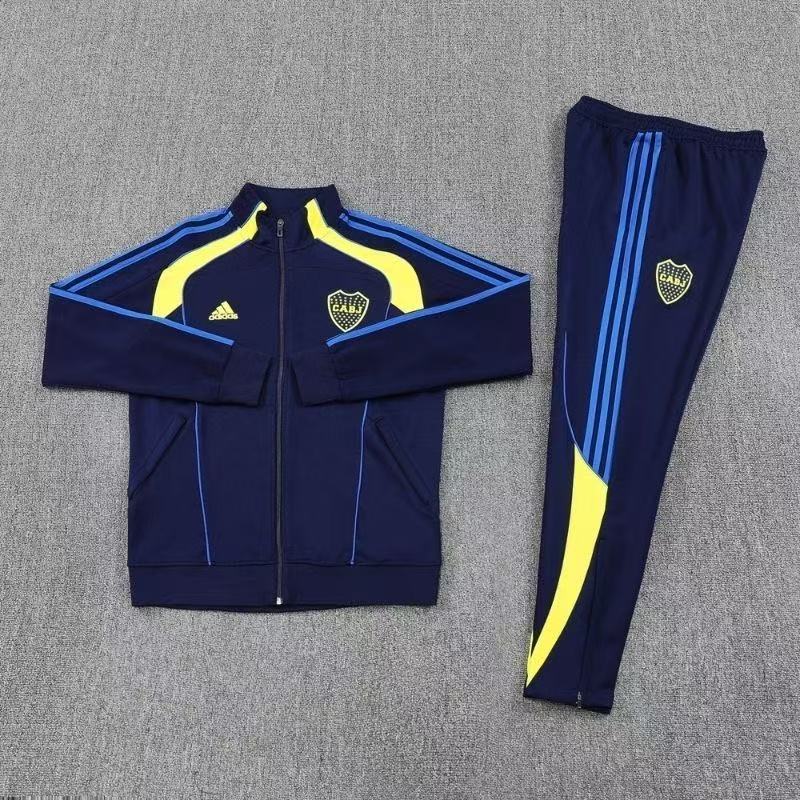Boca Juniors 25/26 Adidas Training Tracksuit Navy/Yellow AEROREADY (Jacket & Pants) – CABJ Men