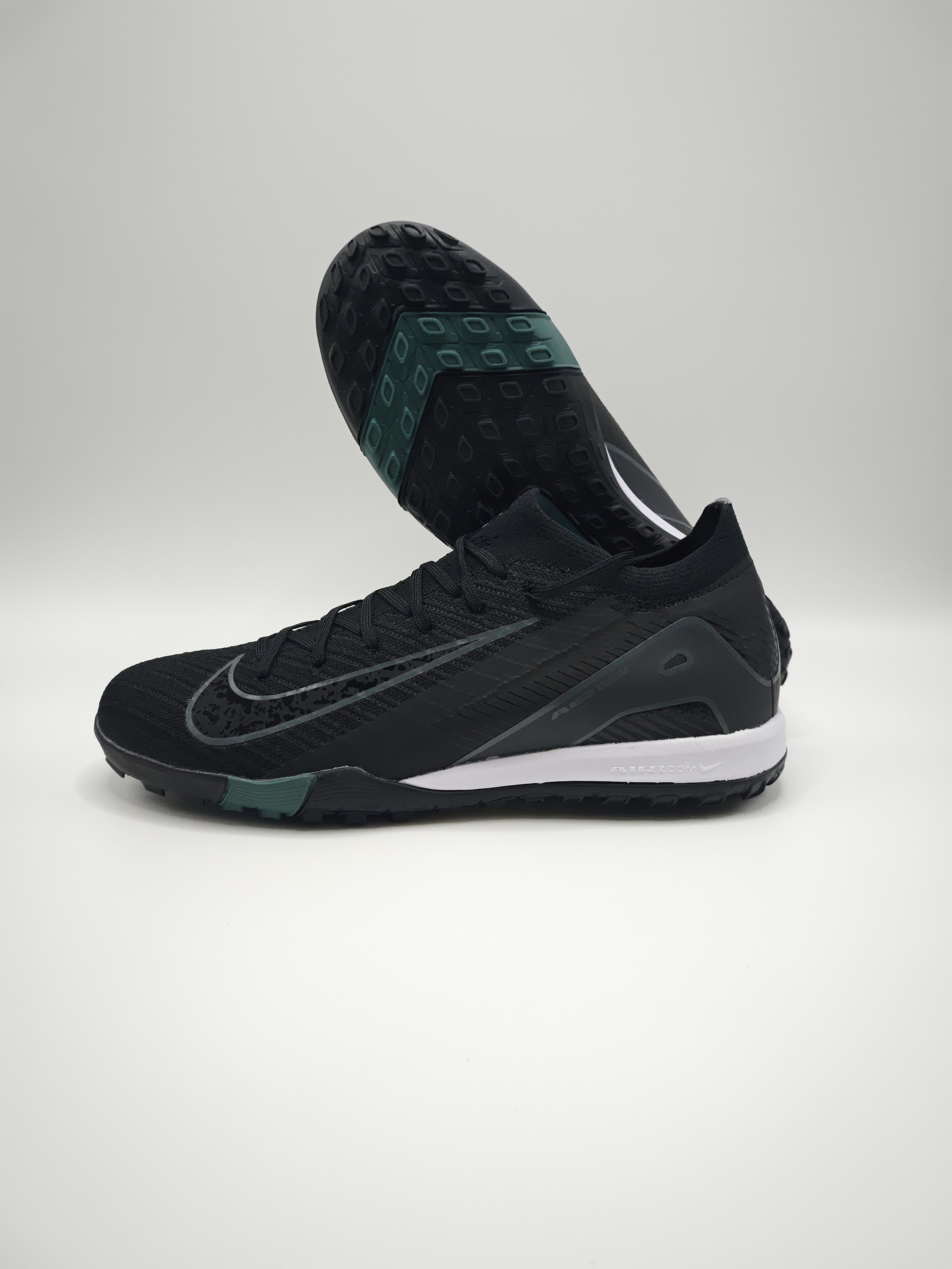 Nike Mercurial 16 High-Top Soccer Cleats: Built-in Full Air Cushion, Waterproof Knit & MD Outsole for Grass Pitches