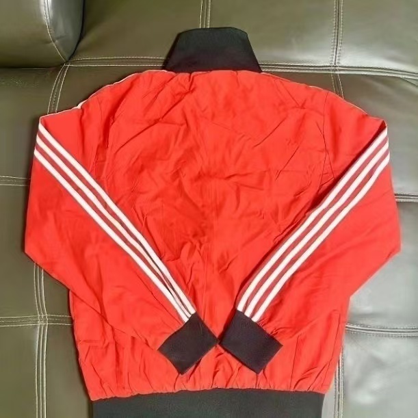 River Plate Retro Red Track Jacket | Adidas Originals Trefoil Classic Football Windbreaker
