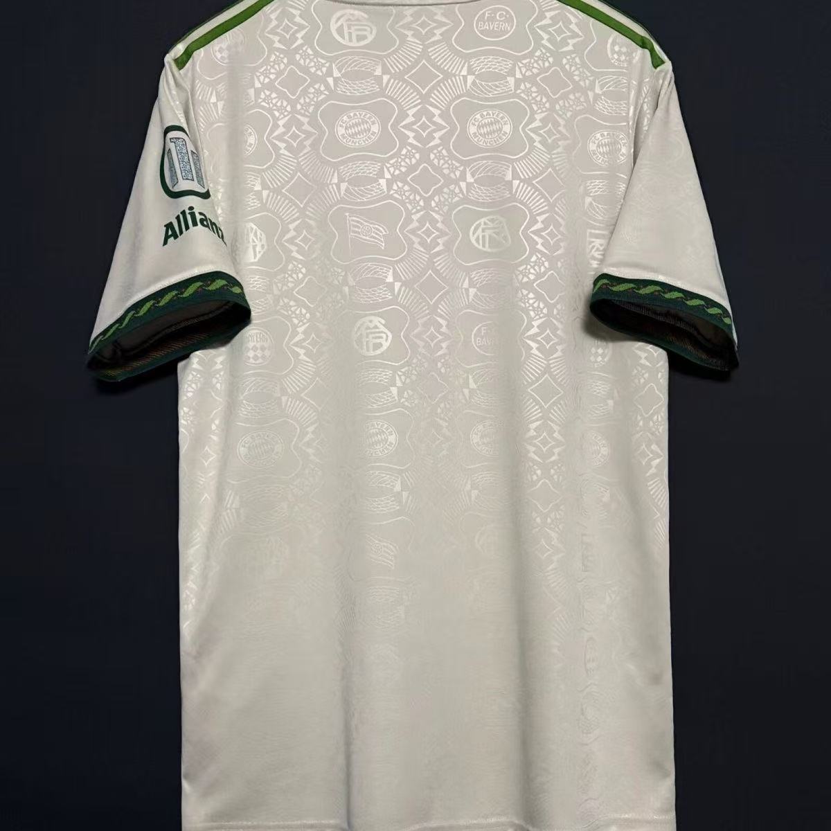 Bayern Munich x Adidas Originals Oktoberfest 2024 Retro Jersey | White & Green Special Edition