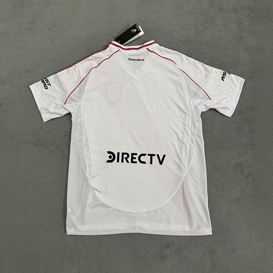 River Plate 2024/25 Home Jersey White Red Sash | Adidas AEROREADY Fan Version