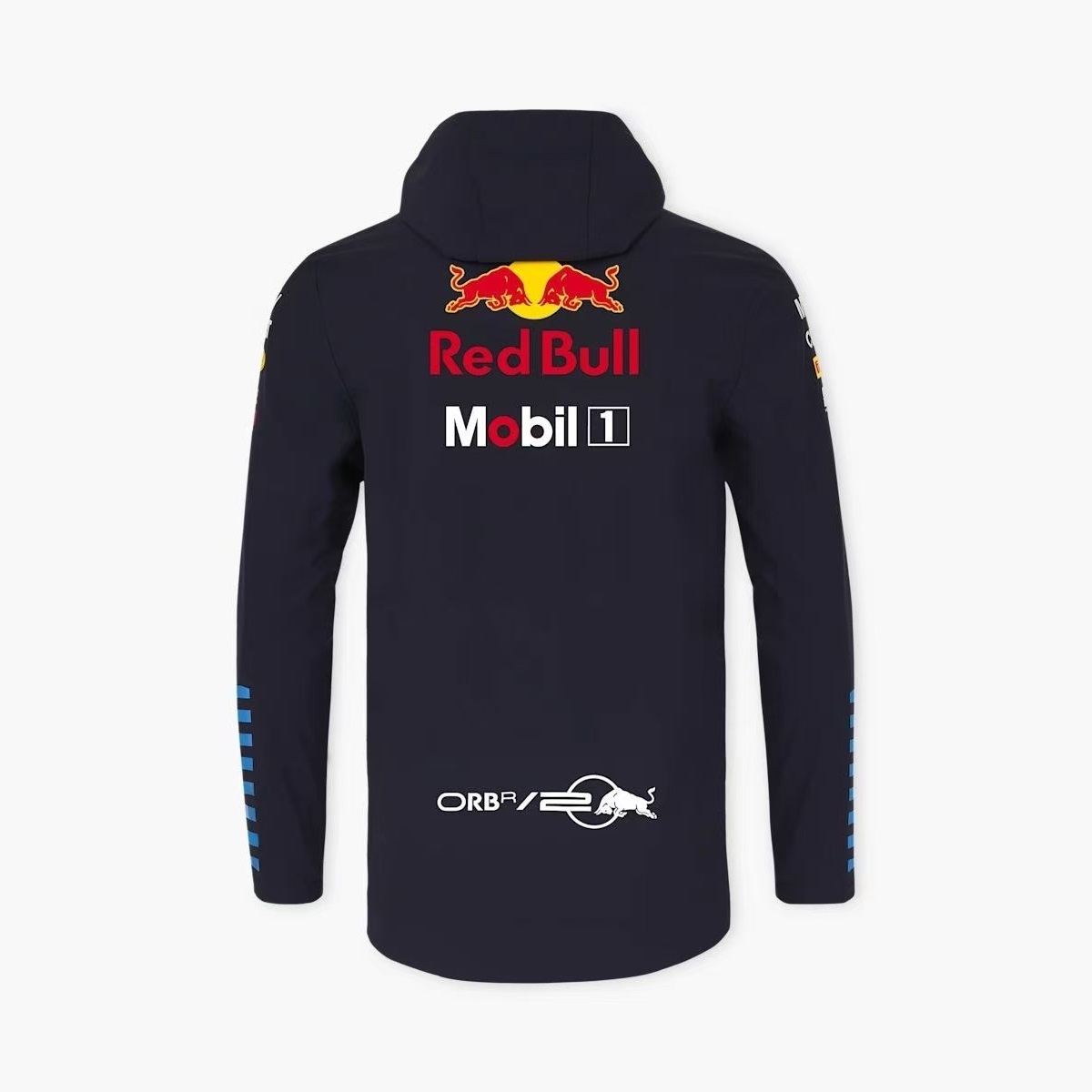 Red Bull Racing 2024 Team Softshell Hoodie Jacket - F1 Oracle Mobil1 Honda Fan Edition