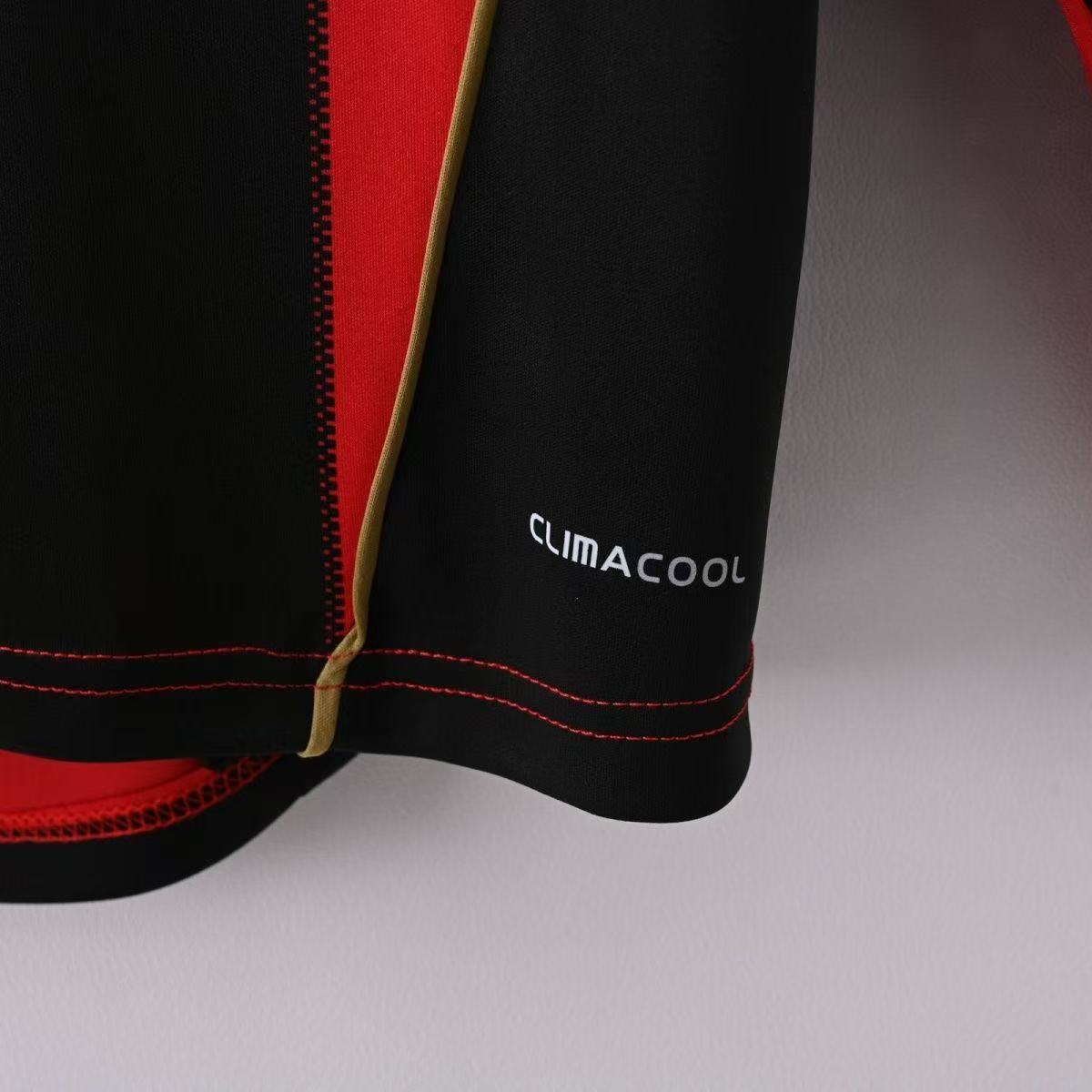 AC Milan 2010/11 Home Long Sleeve Jersey | Adidas Fly Emirates Retro Football Shirt