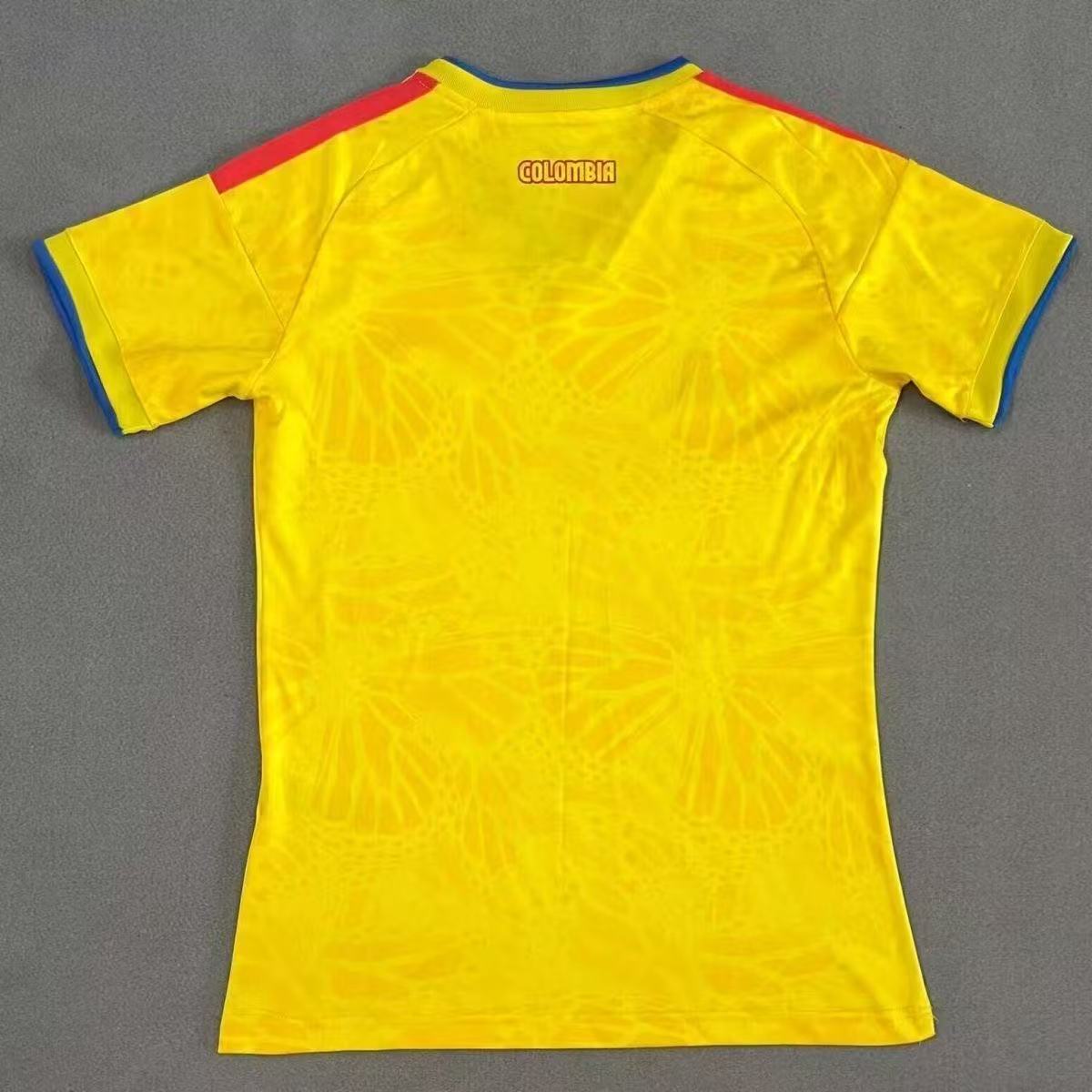 Colombia 2024 Home Jersey & Shorts Set | Yellow Red White Football Kit