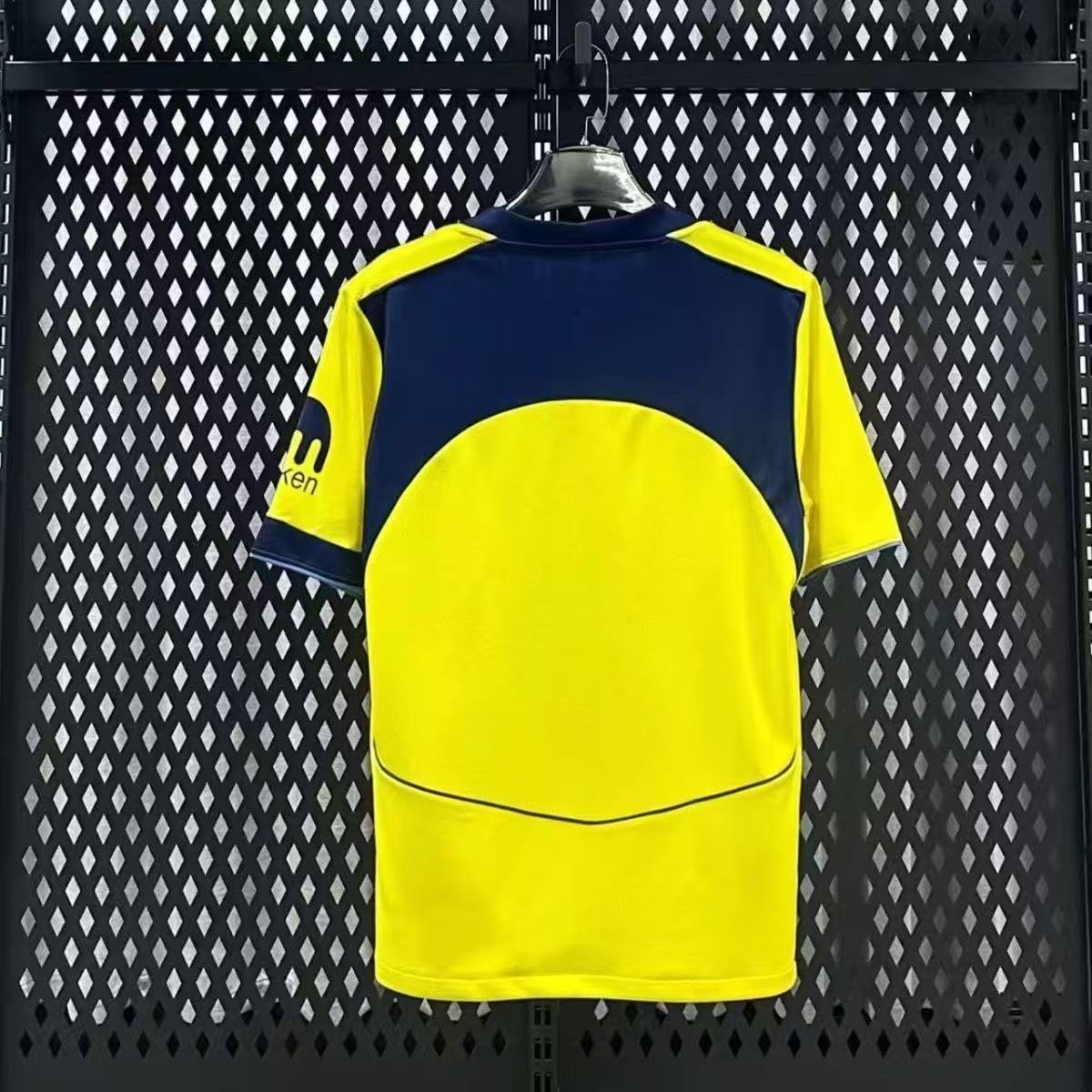 Tottenham Hotspur 25/26 Away Jersey Yellow Blue Retro Style | Nike Official Fan Version
