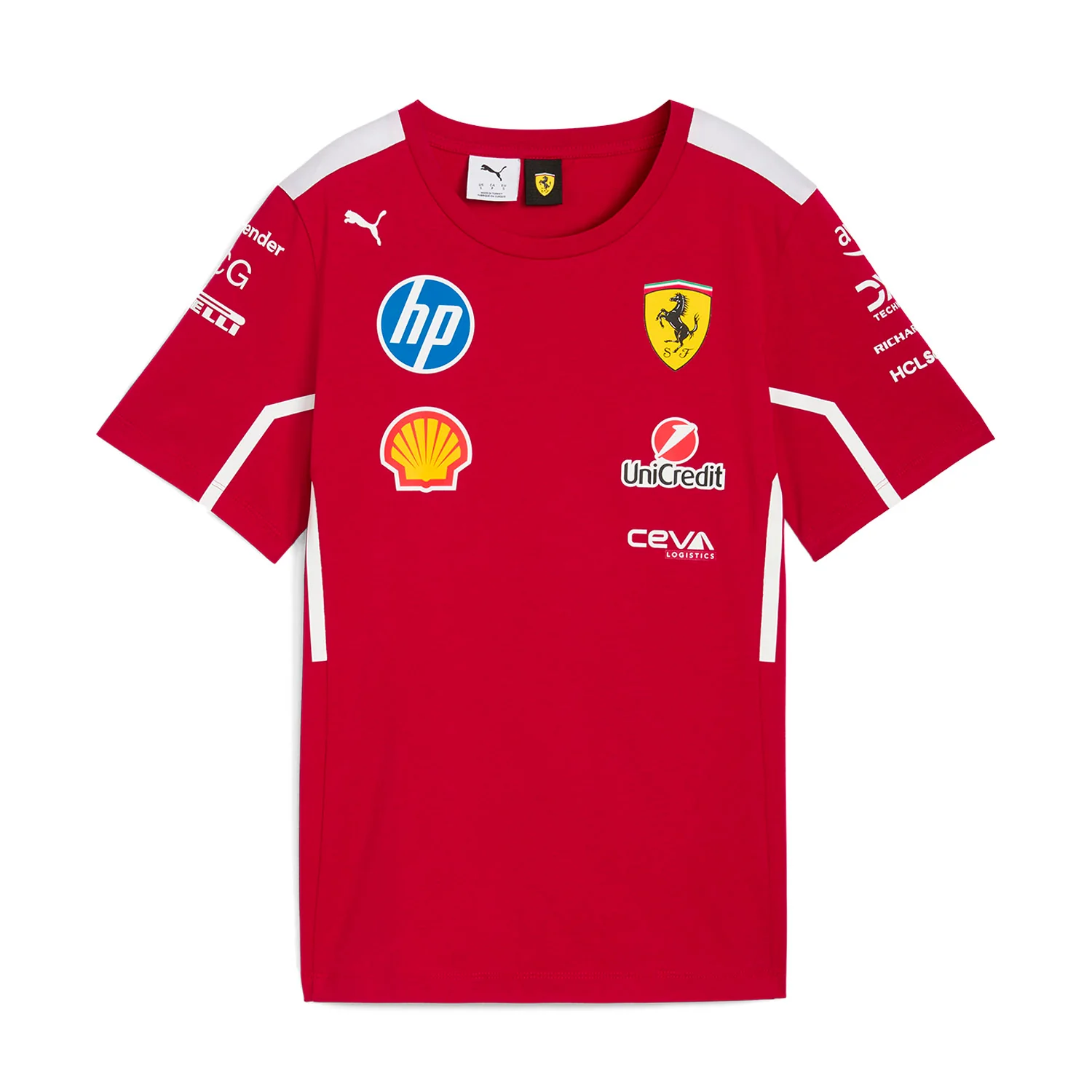 Scuderia Ferrari 2024 Team T-Shirt by Puma | Official F1 Teamwear