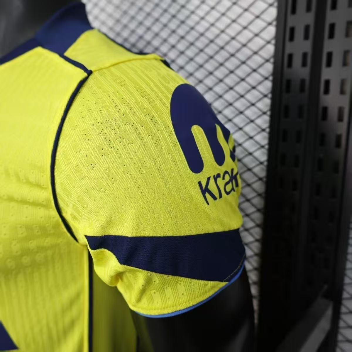 Tottenham Hotspur 25/26 Away Player Version Jersey Yellow Blue Retro Crest | Nike Dri-Fit ADV