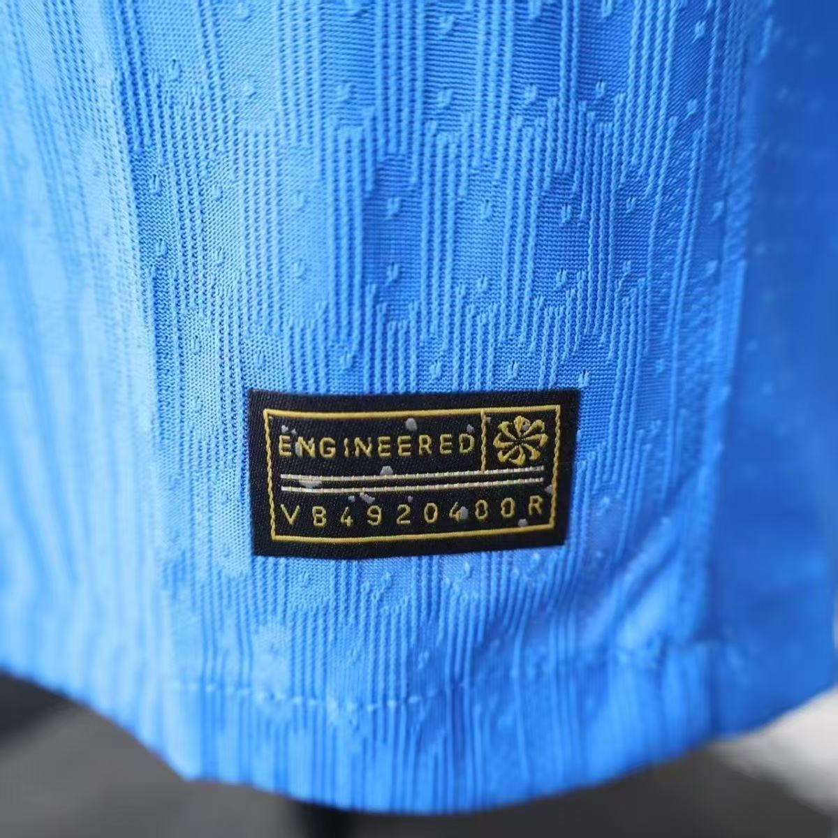 Atletico Madrid 25/26 Away Player Version Jersey Blue Red | Nike Riyadh Air Sponsor Dri-FIT ADV