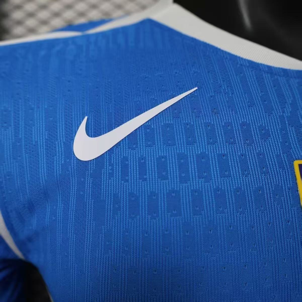 Atletico Madrid 25/26 Away Player Version Jersey Blue Red | Nike Riyadh Air Sponsor Dri-FIT ADV