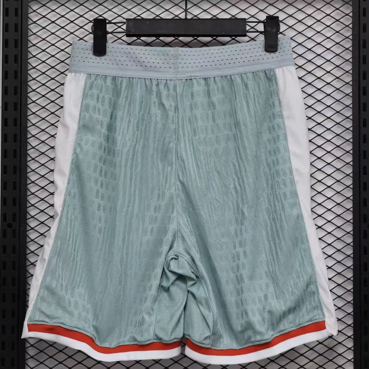 Atletico Madrid 25/26 Away Player Version Shorts | Mint Green Red Crest Nike Dri-FIT ADV