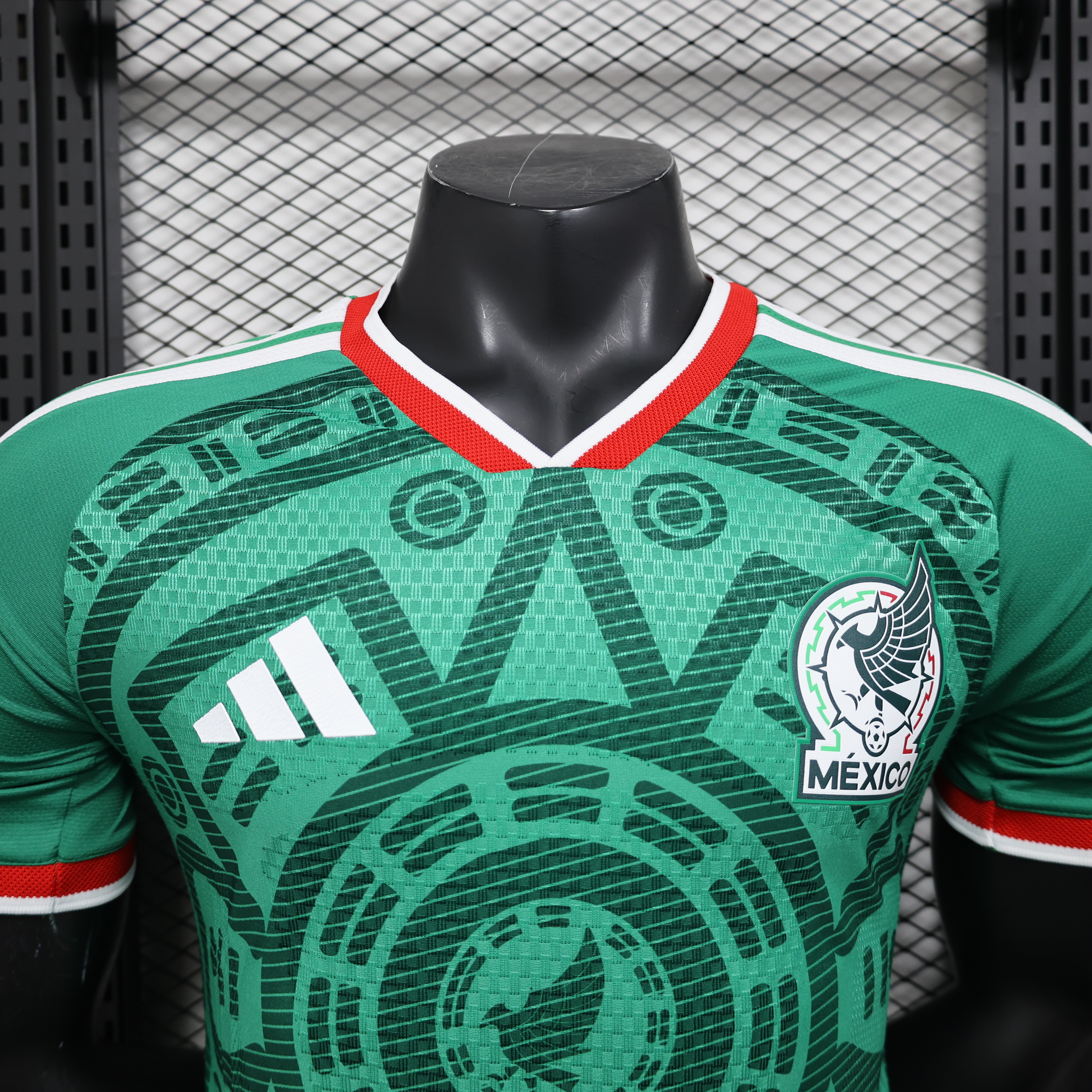 Mexico 2026 World Cup Home Player Version Soccer Jersey