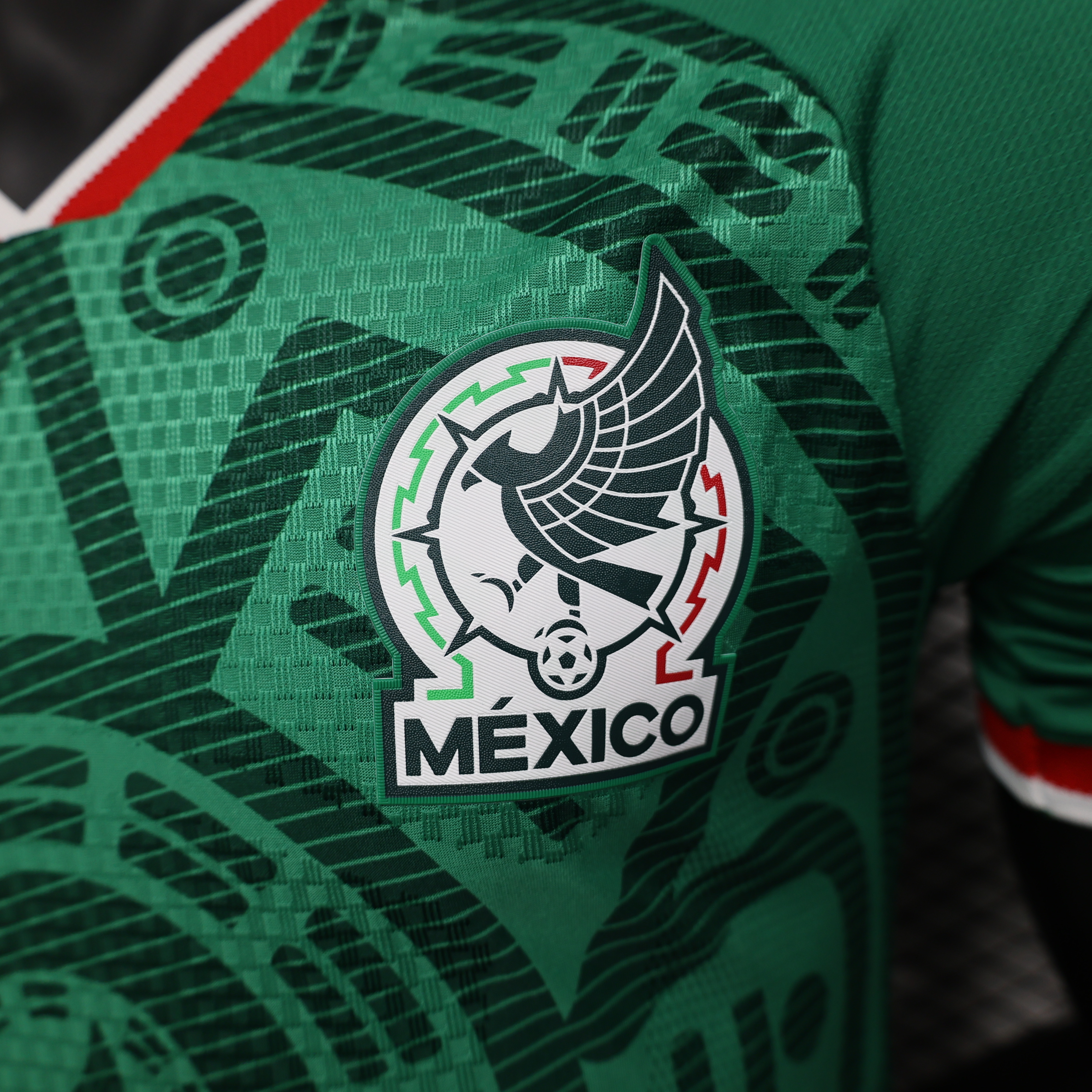 Mexico 2026 World Cup Home Player Version Soccer Jersey