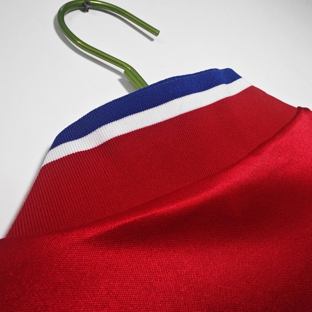 Bayern Munich 1993-95 Home Jersey – adidas Equipment Retro Red Opel Classic Kit