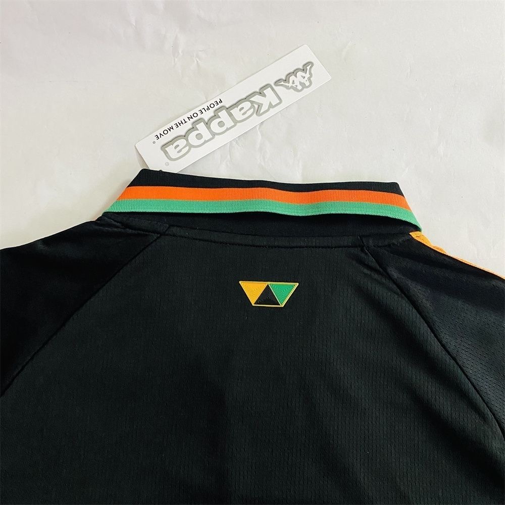 Venezia FC 2022/23 Long Sleeve Home Jersey – Black Gold Retro Style