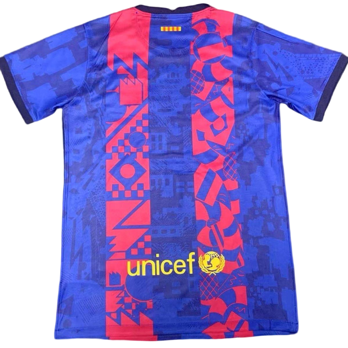 Barcelona 2021/22 Home Jersey - Rakuten Sponsor - Fan Version