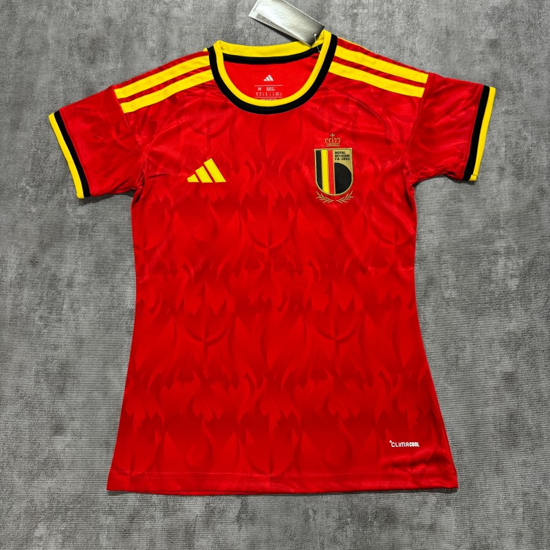 2026 World Cup Belgium Home Shirt for Women