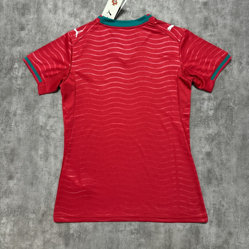 2026 World Cup Portugal Home Shirt for Women