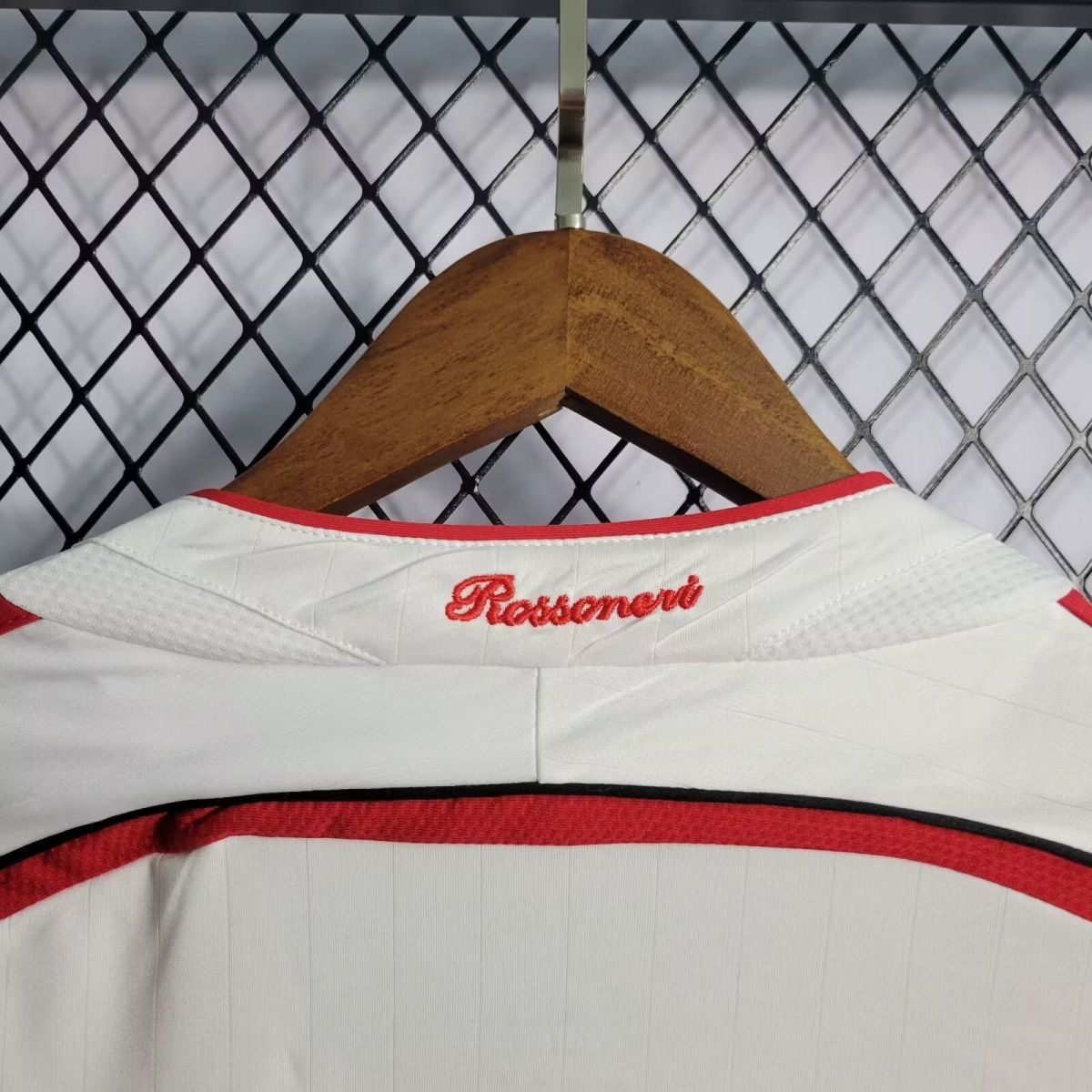 2006-07 AC Milan Ronaldo #99 Kakà #22 Maldini #3 Pirlo #21 UCL Final Retro Jersey Away Replica
