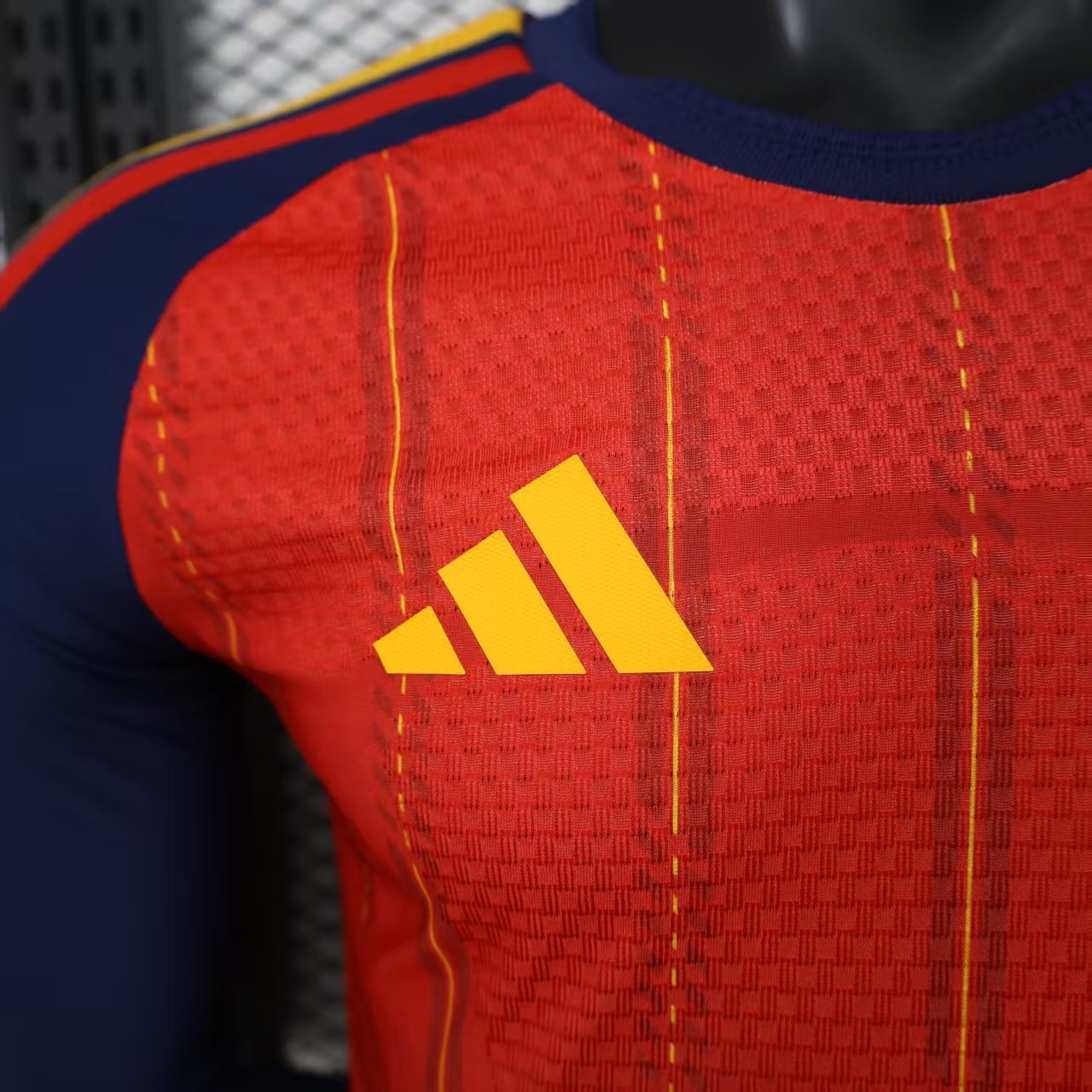 2026 World Cup jersey, Spain, home team, long-sleeved, player version