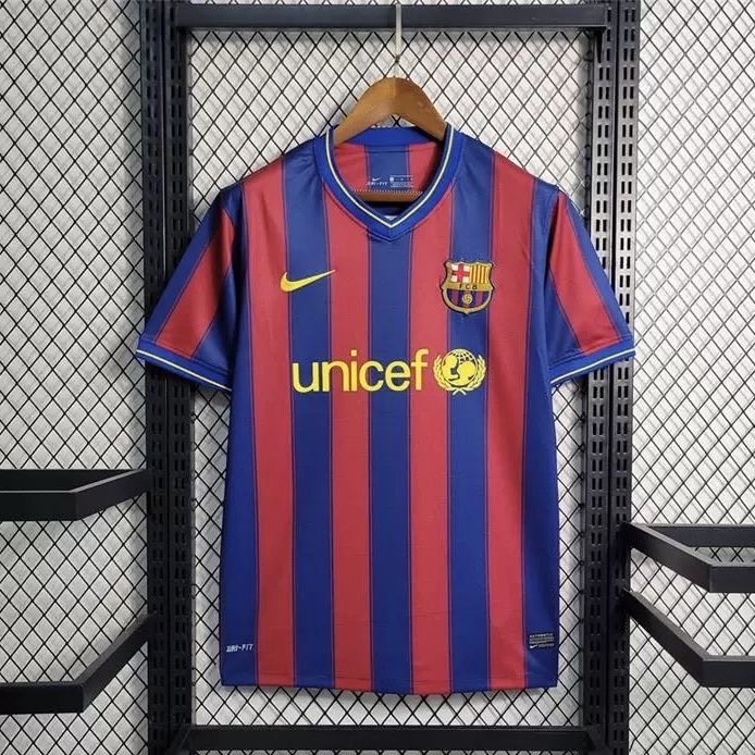 09-10 Barcelona MESSI Home Retro Football Jersey