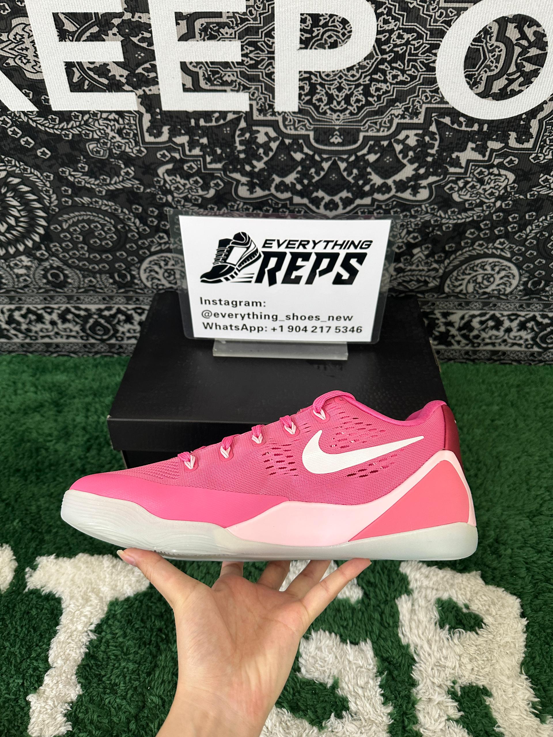 Nike Kobe 9 EM Low Protro Kay Yow Think Pink