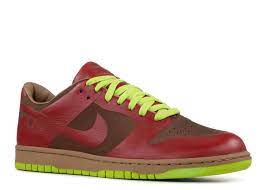 Nike Dunk Low 1-Piece Laser Varsity Red Chartreuse