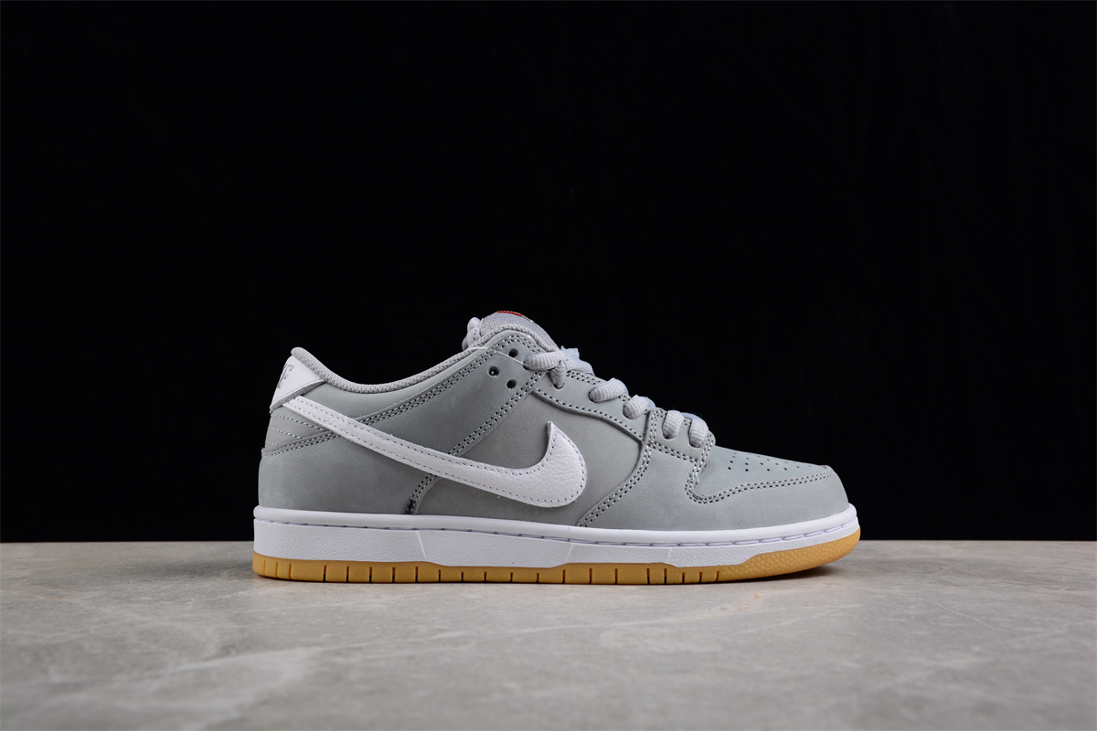 Nike SB Dunk Low Pro ISO Orange Label Wolf Grey Gum