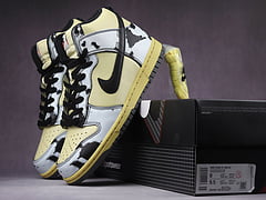 Nike Dunk High 1985 Black Acid Wash