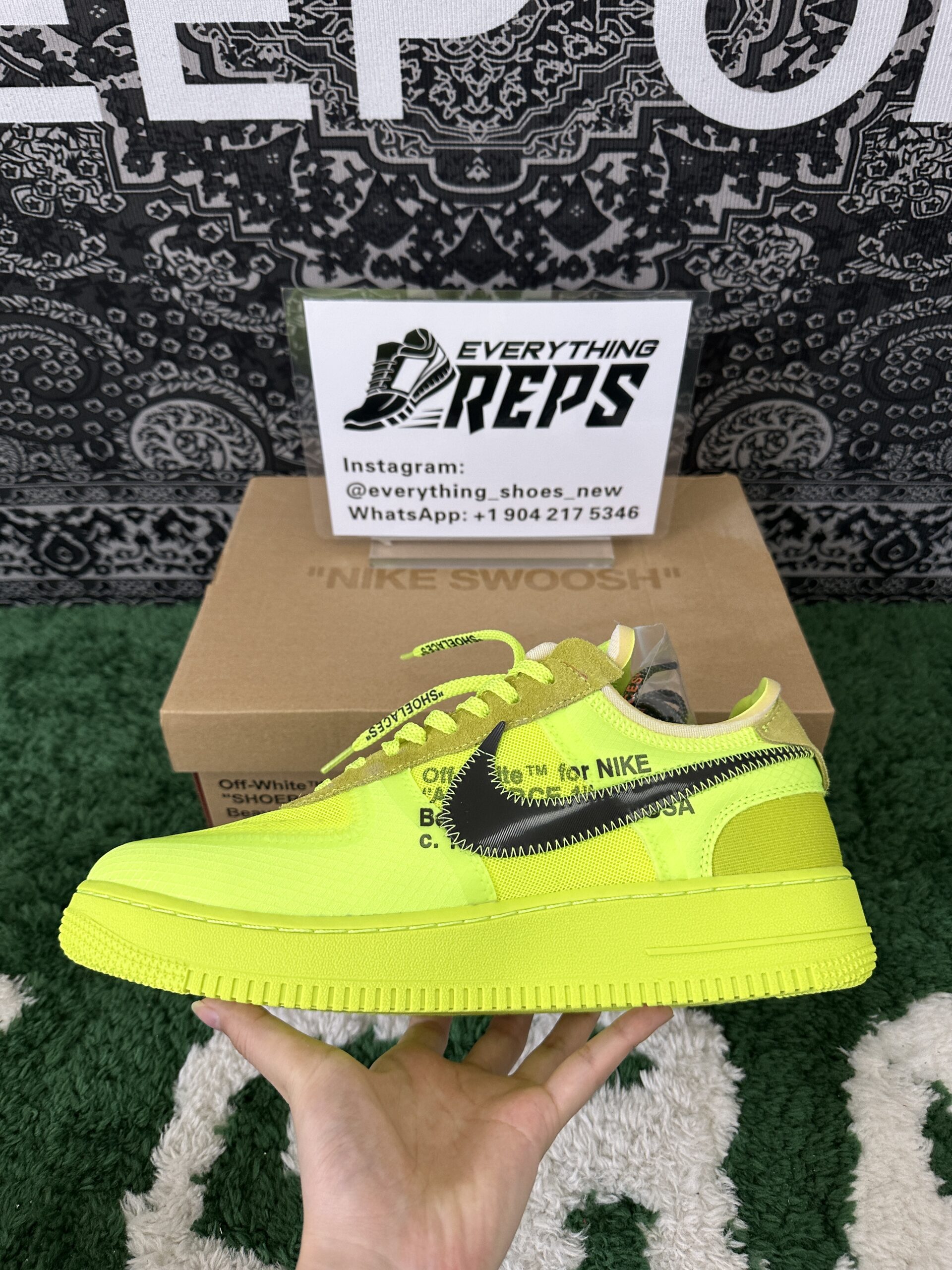 Nike Air Force 1 Low OFW Volt