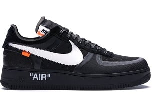 Nike Air Force 1 Low Off-White Black White Replica