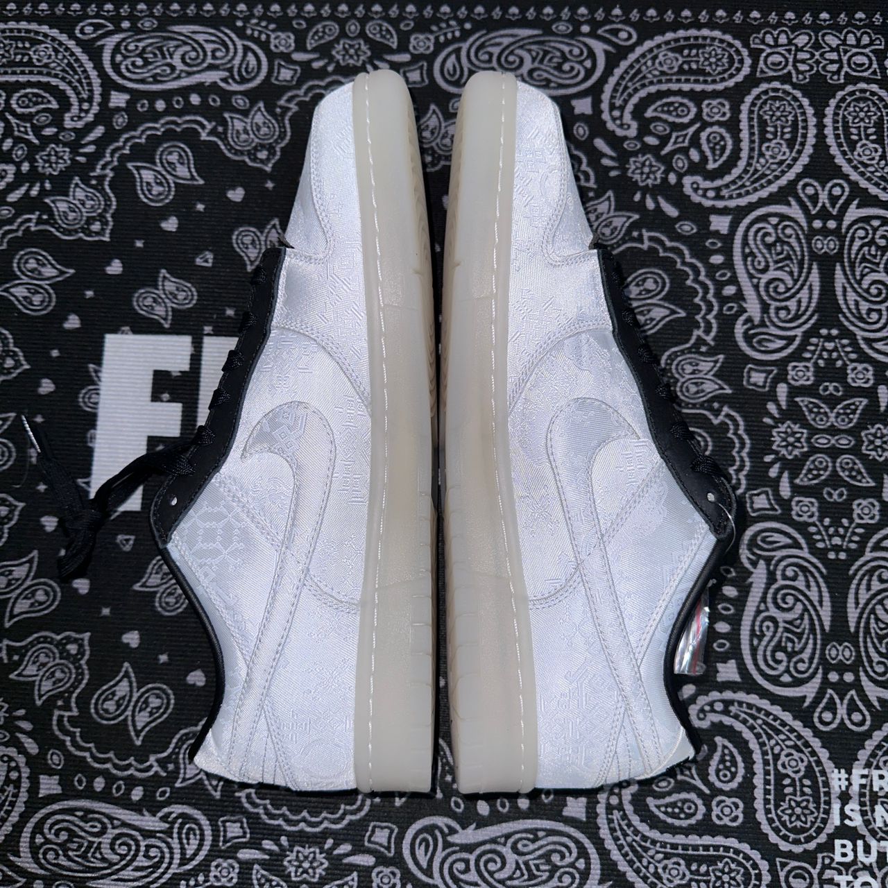 Nike Dunk Low CLOT Fragment White
