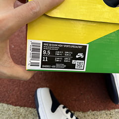 Nike Dunk High Sports Specialties White Navy