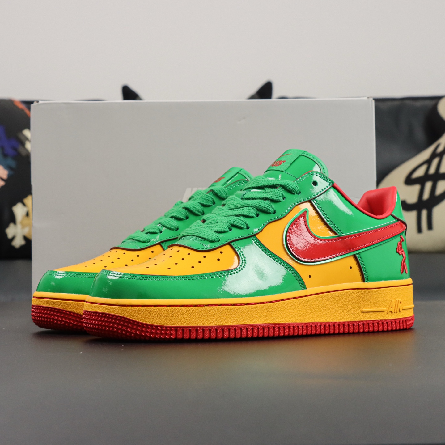 Nike Air Force 1 Low Lil Yachty Concrete Boys Lucky Green