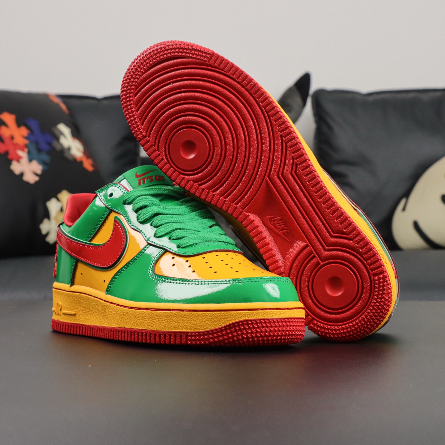 Nike Air Force 1 Low Lil Yachty Concrete Boys Lucky Green