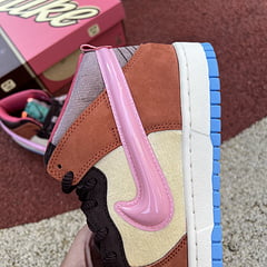 Nike Dunk Mid Social Status Free Lunch Chocolate Milk