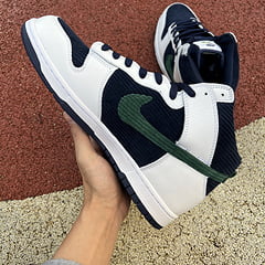 Nike Dunk High Sports Specialties White Navy